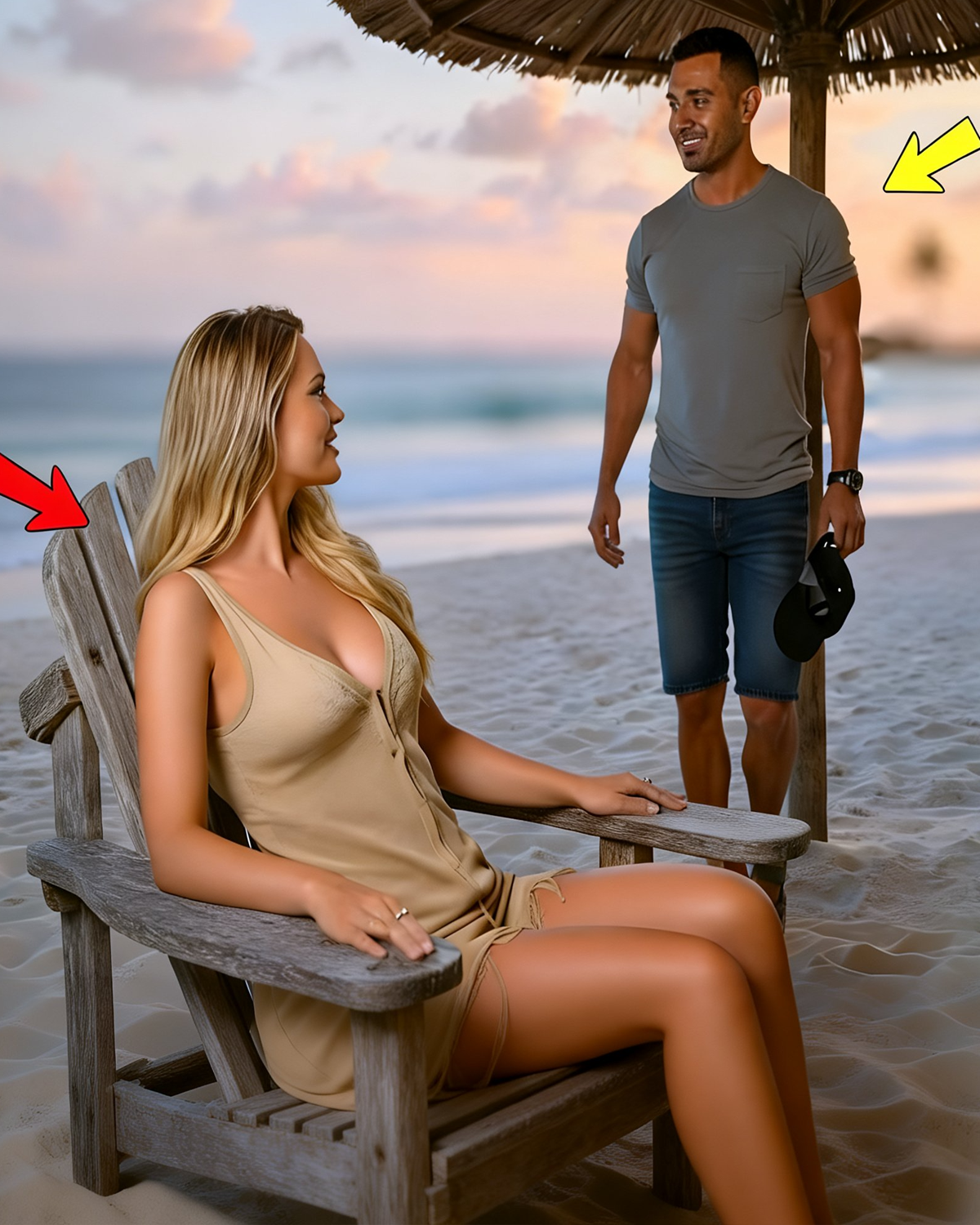 A Single Dad Met His Boss on the Beach — Her Words Made Him Fall in Love Instantly