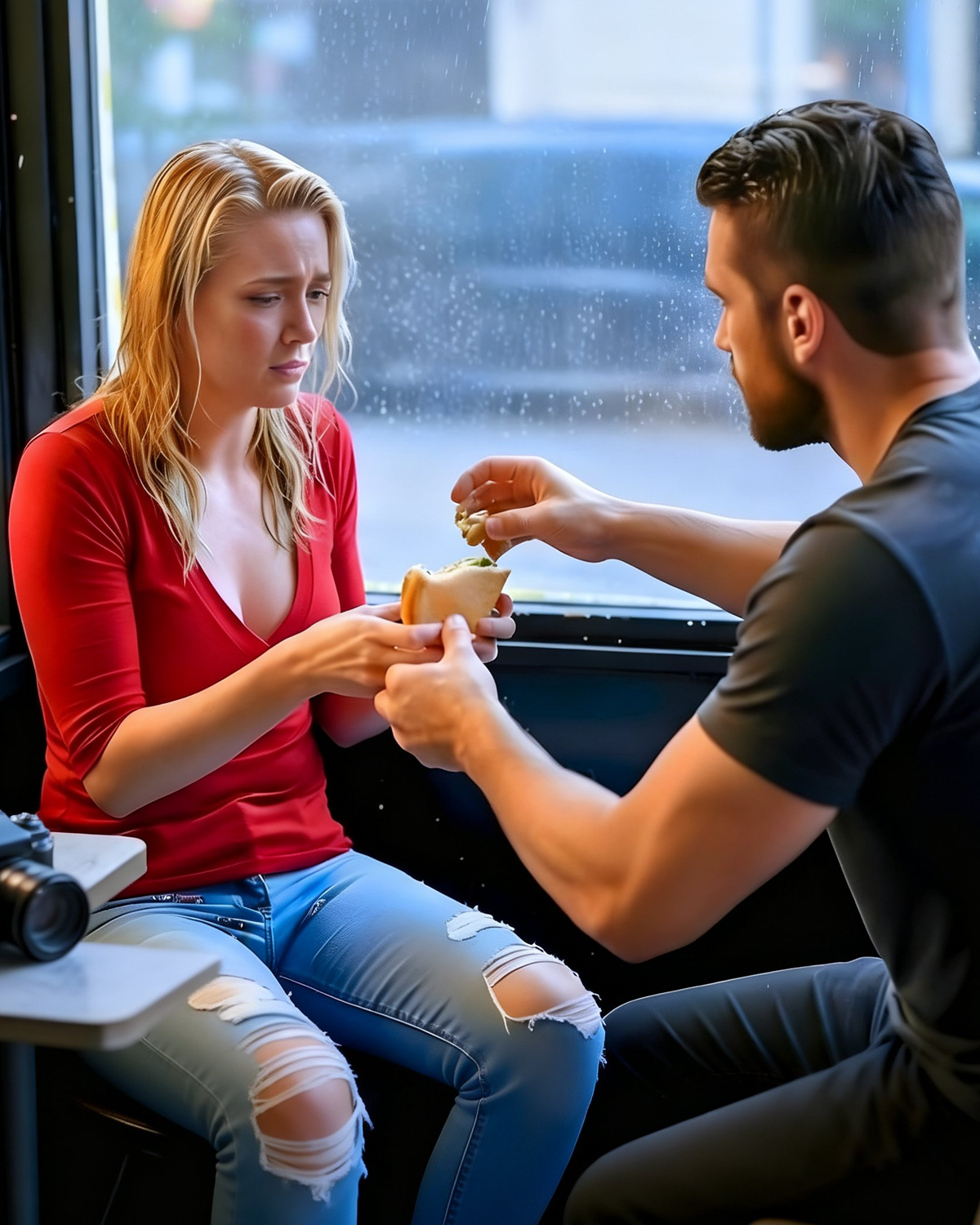 Single Dad Helped a Poor Woman Every Morning — Until Her Lawyers Walked In With 4 Bodyguards