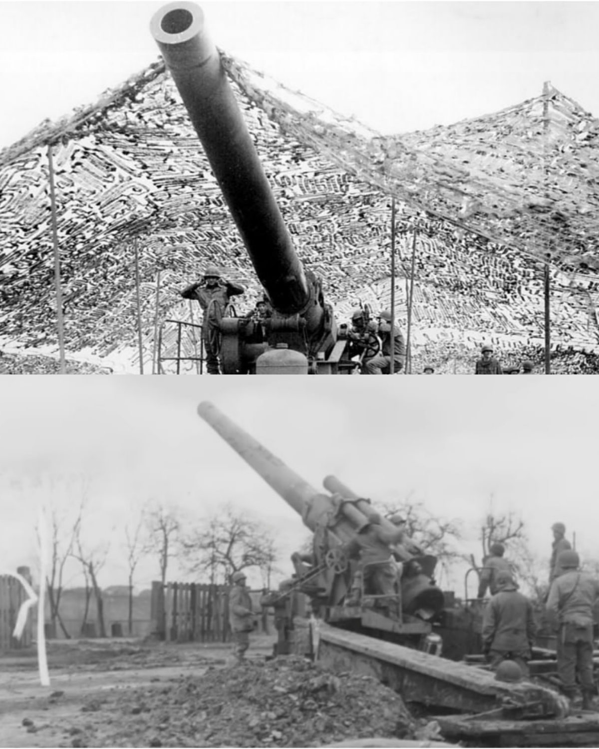 Germans Were Terrified When U.S. 240mm Howitzers Obliterated Their Fortresses…
