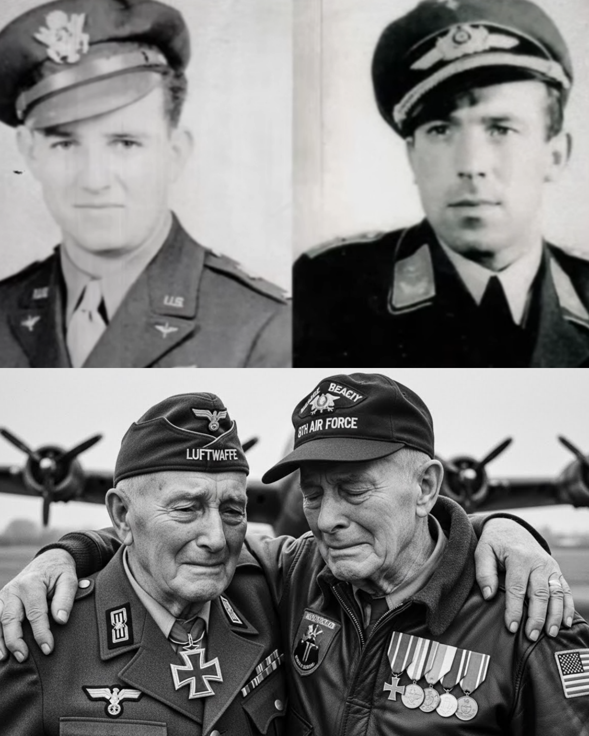 When This German Ace Saved 9 Americans — One Became His Brother for Life