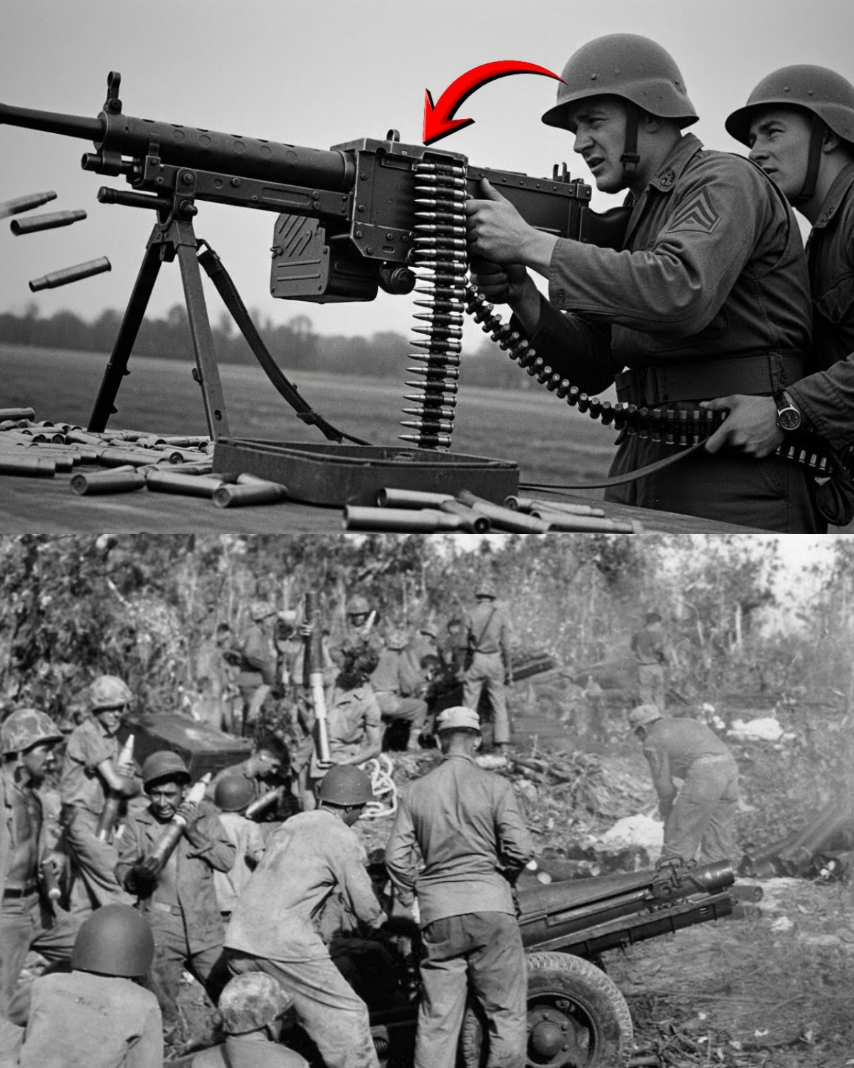 Japanese Commanders Had 4 Minutes Before Marine Artillery Fired 144 Shells In Perfect Sync