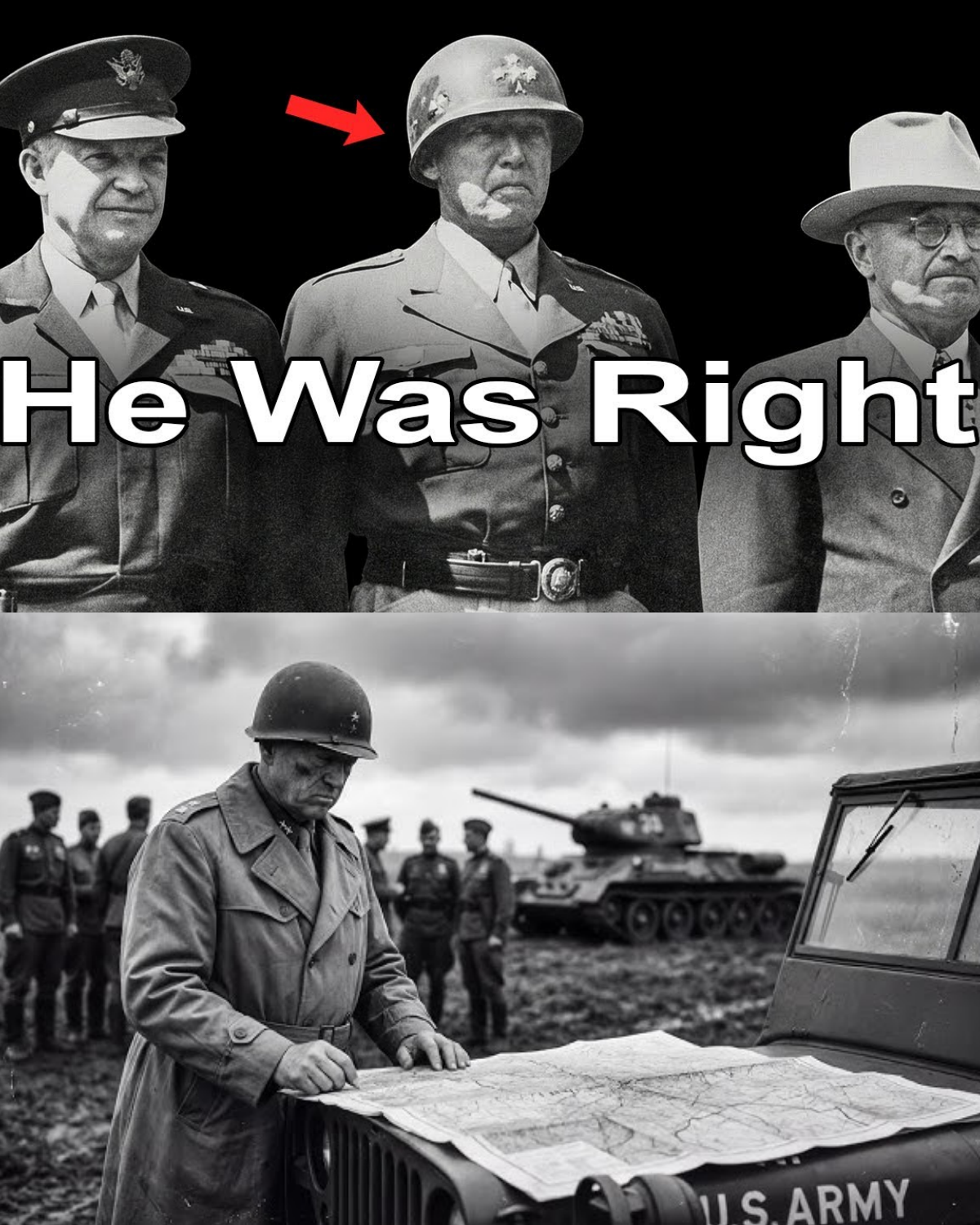 Why Patton Wanted to Attack the Soviets in 1945 – The Warning Eisenhower Refused to Hear…