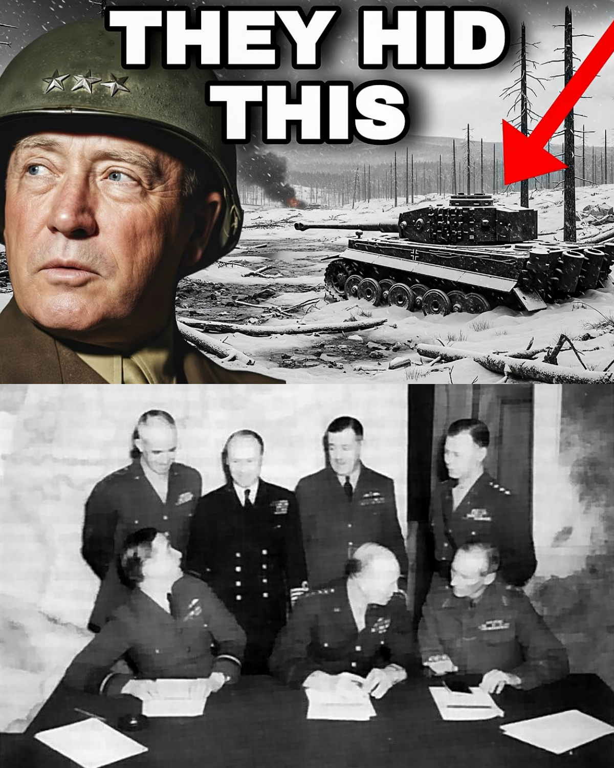 “Fire Him and I Resign” Why Patton’s Ultimatum Left Eisenhower Stunned A Cinematic–Historical Reconstruction of January 1945