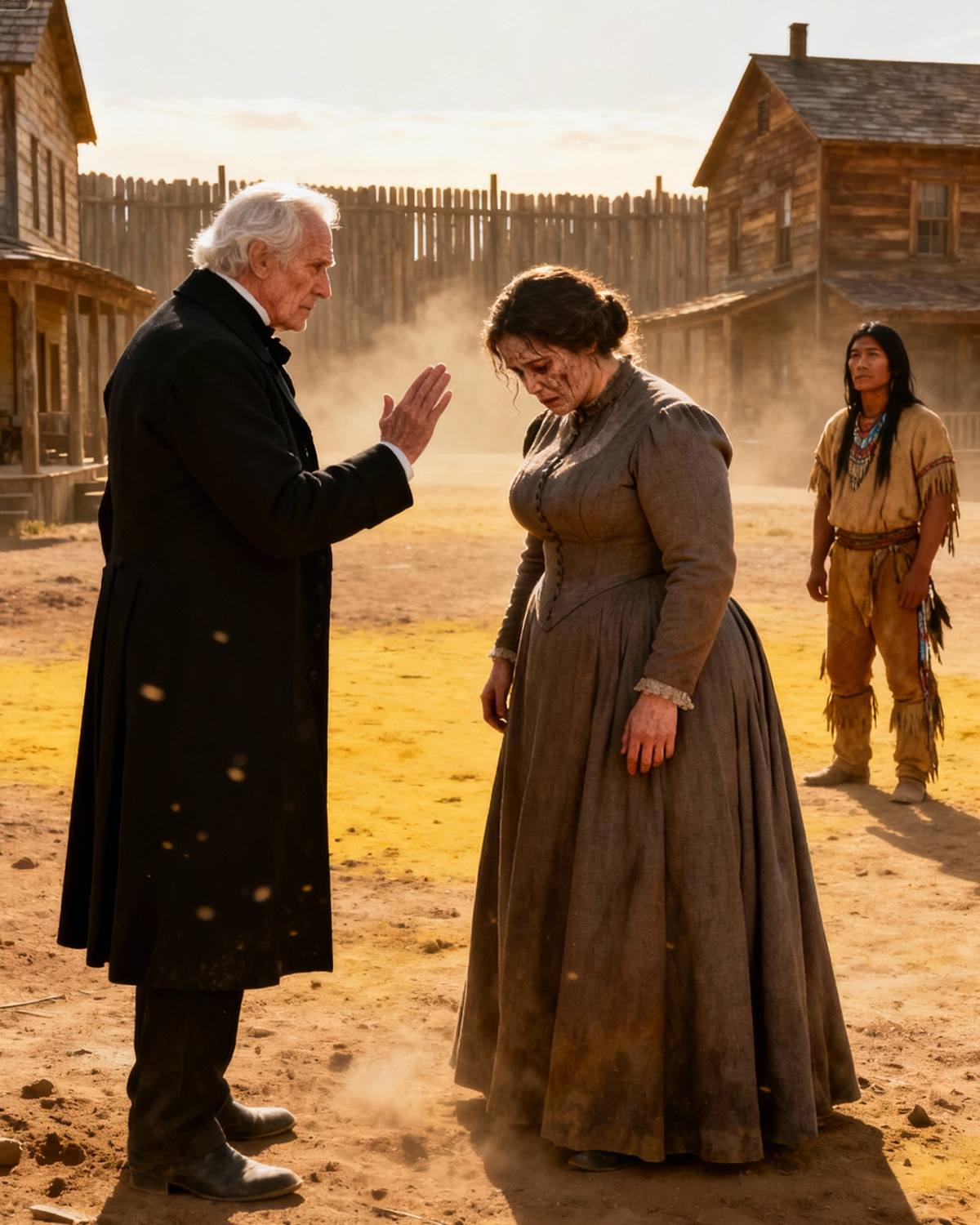 An Obese Noblewoman Was Handed Over to an Apache as Punishment by Her Father, But He Loved Her Like…