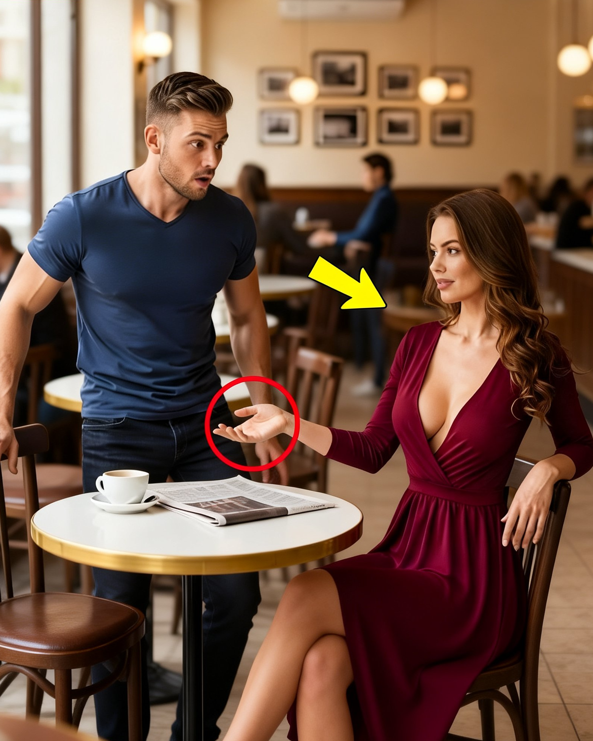 Single Dad Had A Terrible Blind Date, And The Girl Next Table Said, “If You’re Free, Sit Here.”
