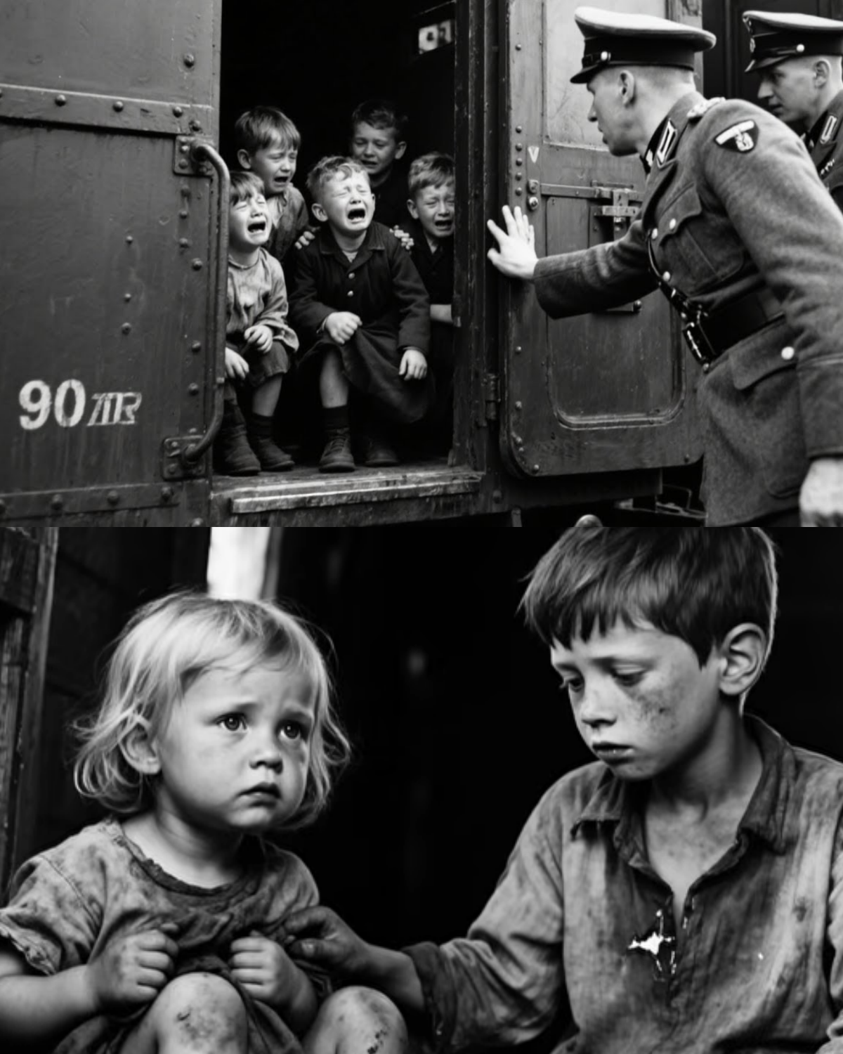 German Children Were Locked in a Train Car for 9 Days — What American Soldiers Found