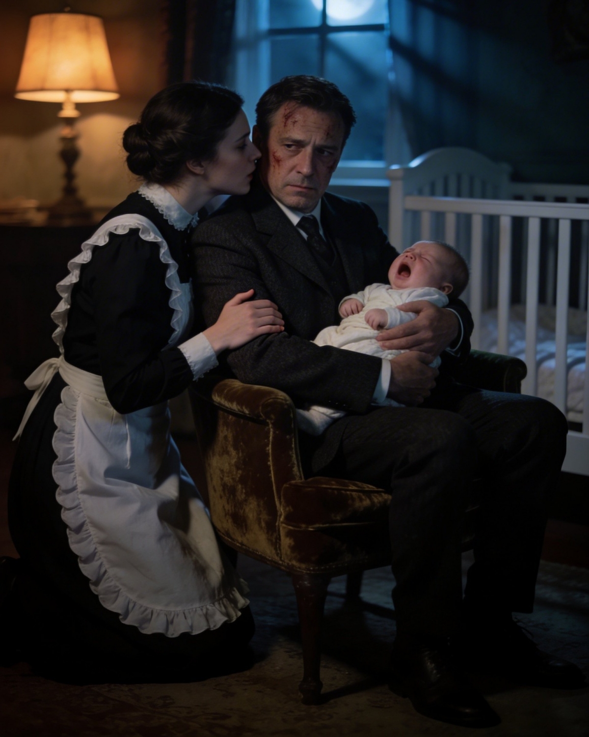 A WIDOWED MILLIONAIRE COULDN’T TAKE IT ANYMORE… UNTIL THE NANNY WHISPERED A PHRASE NO ONE EXPECTED…