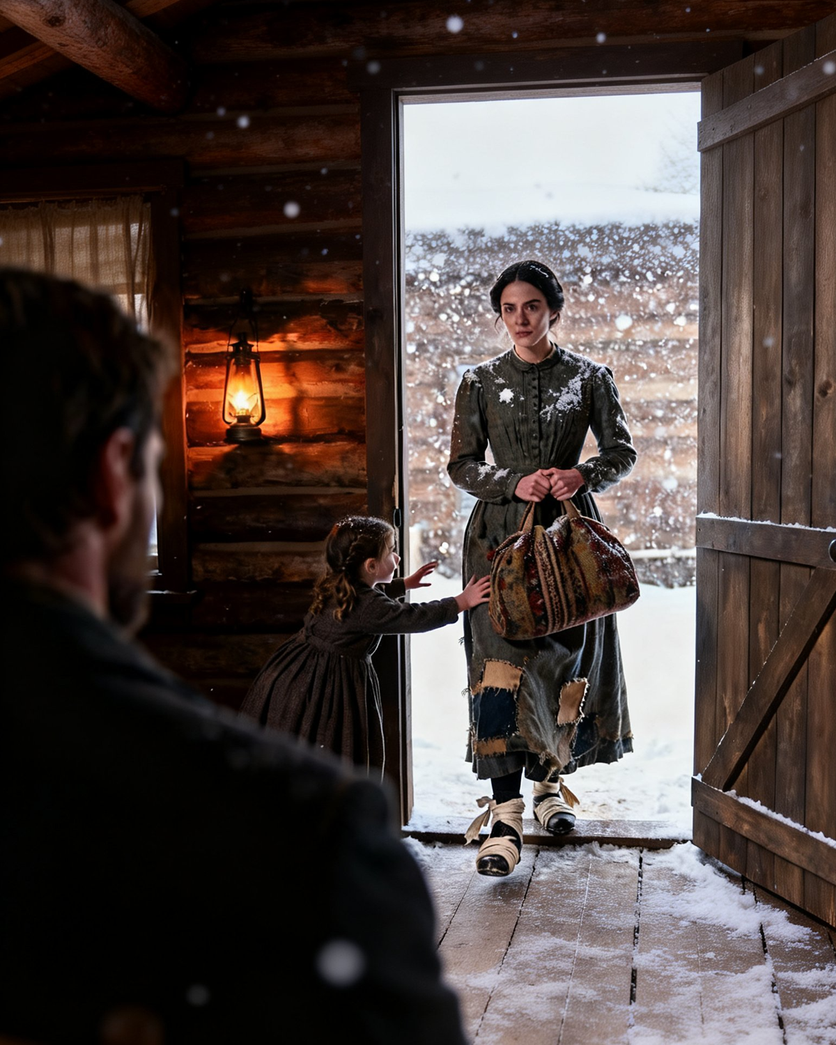 Mail-Order Bride Arrived In Rags On Christmas Eve — The Single Father Saw Her Worth And Chose Her