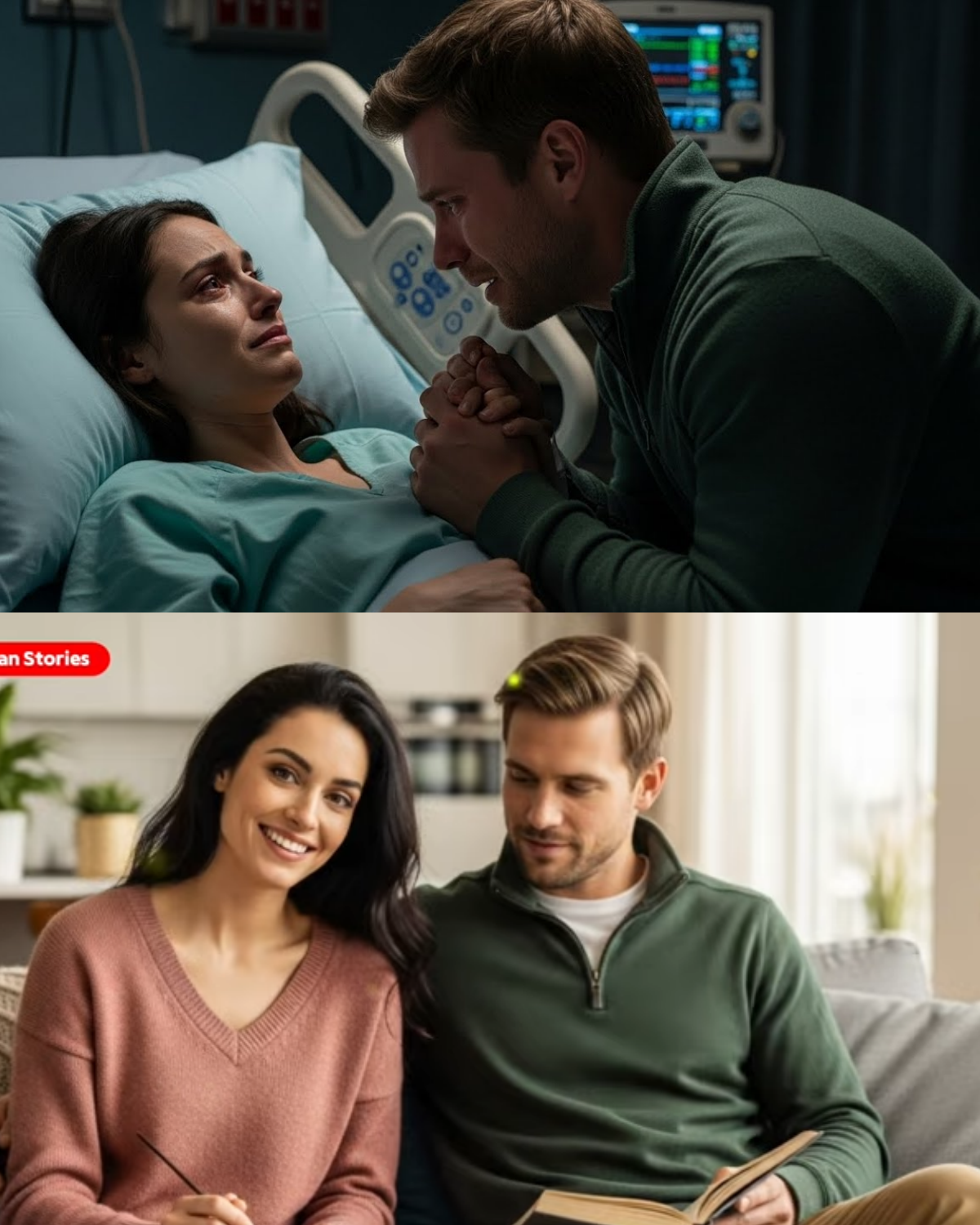 My Mom’s in ICU, Room 304 — Woman in 305 Has No Visitors Ever, Started Visiting Both PART 1 — The Door I Walked Past Too Many Times ICUs have a sound you don’t forget. It’s not just the beeping—though that never stops—but the way the air itself feels like it’s holding its breath. Like everything in there is waiting. Watching. Deciding whether to stay or leave. My mom was in ICU room 304. Massive stroke. Tuesday morning. She’d been making coffee, something normal, something boring, and then suddenly she was on the floor with half her face not moving and her eyes not knowing where they were. Four minutes without oxygen. That’s what the doctor said. Four minutes. Long enough to change everything. Short enough to keep you hoping. They told me she’d live. Probably. But they couldn’t tell me who she’d be when she woke up. Or if she’d wake up at all. So I waited. ICU visiting hours were strict. Two hours in the morning. Two in the evening. I used every minute like it was oxygen. I sat beside her bed, held her hand even though she couldn’t squeeze back, talked because silence felt cruel. I told her about my students. I teach high school English—told her about the kid who tried to argue that The Great Gatsby was “about boats,” told her about the weather, about nothing important, just noise so she’d know she wasn’t alone in that room. And every single day, walking to room 304, I passed room 305. At first, I didn’t really see it. Hospitals are full of suffering. You learn to blur it just to survive. But by day three, something caught my eye. A woman. She was always there. Lying in the bed. Staring straight up at the ceiling. No TV. No phone. No book. Just… staring. By day five, I stopped in the hallway and looked through the window. She was young. Early thirties, maybe. Too thin in a way that didn’t look like dieting—it looked like a body slowly giving up. Dark hair spread across the pillow like it had nowhere else to be. And her eyes. God. Dark brown. Empty. Not sleepy. Not sad in a dramatic way. Just hollow. Like hope had quietly packed its bags and left without making a scene. But what wrecked me wasn’t her. It was the room. No flowers. No balloons. No cards taped to the walls. No photos of family. No stuffed animals. No sign that anyone, anywhere, was waiting for her to get better. Just machines. Just emptiness. That evening, I asked Kelly—the nurse taking care of my mom. She had the kind of kind eyes you only get after seeing too much pain. “The woman in 305,” I said carefully. “Does she ever have visitors?” Kelly didn’t answer right away. Her face changed. Softened. Tightened. “No,” she said quietly. “Not one. She’s been here three weeks.” Three weeks. “No family?” I asked. Kelly shook her head. “We’ve asked. Friends, relatives, anyone. She says there’s nobody to call.” Nobody. That word followed me home that night. My first night away from the hospital since the stroke. I couldn’t sleep. Every time I closed my eyes, I saw her staring at that ceiling. Watching nurses come and go. Hearing other patients laugh with visitors while her room stayed silent. Day seven, I stopped walking. I stood outside room 305 for a full minute, my hand hovering uselessly near the door. I had no right to be there. No reason. No invitation. I knocked anyway. Her head turned slowly, like even that small movement cost her something she didn’t have much of. Up close, she was fragile in a way that hurt to look at. Beautiful, but not in a polished way—more like something precious left out in bad weather too long. Her eyes locked onto mine. “Hi,” I said, instantly feeling stupid. “I’m Ethan. My mom’s in room 304. I’ve… I’ve been walking past your room for a week.” I swallowed. “I noticed you don’t have visitors. I thought maybe you’d like some company.” She stared at me like I might not be real. Then she spoke. “Why?” Her voice was hoarse. Unused. “Why would you want to visit a stranger?” she asked. “You don’t know me. You don’t owe me anything.” I stepped inside and pulled the chair closer to her bed. Nobody should be alone in a hospital room. Especially not for three weeks. Her eyes filled instantly. “I’m not good company,” she said. “I’m dying.” Those three words landed like a punch. “I have late-stage heart failure,” she continued quietly. “Waiting for a transplant that probably won’t come in time. Two months, if I’m lucky.” I sat down anyway. “What’s your name?” She looked genuinely shocked by the question. “Lily,” she said. “Lily Matthews.” “Well, Lily Matthews,” I said, “I don’t think spending time with another human being is ever a waste.” She studied my face like she was searching for the trick. “Why are you really doing this?” she asked. “People don’t just walk into strangers’ hospital rooms out of kindness.” “My mom is next door,” I said. “And I sit with her every day even though she can’t respond. I know what it feels like to watch someone suffer. I can’t imagine doing it completely alone.” A tear rolled down Lily’s cheek. “I’ve been alone a long time,” she whispered. “That doesn’t mean you should have to be,” I said. She broke. Not quietly. Not politely. She cried the kind of crying that comes from years of holding it in. I handed her tissues and just stayed. We talked for twenty minutes. She was thirty-one. Sick for two years. Heart failure ran in her family—killed her father when he was thirty-five. Her mother died young too. No siblings. Friends drifted away as she got sicker. “I lost my job,” she said. “Lost my apartment. Ended up in a shelter. Then I collapsed.” Three weeks. Alone. Before I left, I asked, “Can I come back tomorrow?” She looked at me like I’d offered her the moon. “You really want to?” “Yes.” “Then… okay.” From that day on, I visited two rooms. Room 304. And room 305. Without fail. PART 2 — The Time Between Heartbeats I didn’t tell anyone what I was doing at first. Not my mom’s doctors. Not the nurses. Definitely not my mom, once she finally started showing small signs of awareness—tiny reflexes, a twitch of fingers, the slow return of breath that felt like the world cracking open just enough to let hope leak in. It felt private. Fragile. Like if I said it out loud, it might break. So I settled into a rhythm. Mornings, I went to room 304. I held my mom’s hand, told her about the day ahead, read her the news even though she couldn’t complain about it yet. I talked because silence still scared me. Evenings, I went to room 305. Lily started waiting for me. Not in an obvious way—she was too proud for that—but I could see it in her eyes now. The way they tracked the door. The way her shoulders relaxed when I walked in, like she could finally stop bracing herself against disappointment. At first, she didn’t talk much. She listened. I filled the space with noise. Complaints about grading papers. Stories about students who tried to charm their way out of deadlines. Observations about hospital food that tasted like it had given up on itself. She watched me like I was something unreal. Slowly—so slowly it almost felt accidental—she began to open. Day ten, she told me about her childhood. Just her and her dad after her mom died. How he’d taught her to paint sunsets, to notice the way light changed things. How losing him at fifteen had cracked something deep inside her that never fully healed. Day twelve, she told me about her dreams. “I wanted to be a teacher,” she said quietly. “Elementary school. I wanted to be the kind who noticed the quiet kids.” Her voice caught. “I got sick before I could finish my degree. Before I could be… her.” I didn’t know what to say, so I didn’t pretend to. I just stayed. Day fifteen, she smiled. A real smile. Not polite. Not defensive. One that reached her eyes and surprised both of us. I’d brought her a book—a small one, a collection of Mary Oliver poems. I wasn’t sure why I picked that one. It just felt right. She held it like it might disappear if she loosened her grip. “Nobody’s given me a gift in years,” she whispered. “Nobody’s thought about what I might like.” Her voice broke. “This is… everything.” Day eighteen, everything shifted. I walked into room 305 and Lily was crying hard enough that her whole body shook. “They moved me up the transplant list,” she said between sobs. “Critical status.” My heart leapt—and then dropped. “That’s good, right?” I asked carefully. “There are five people ahead of me,” she said. “Same blood type. And I’m AB negative.” The rarest. She didn’t finish the sentence. I grabbed her hand without thinking. “Then we fight for whatever time we have,” I said. “We fight, Lily.” She looked at me, devastated. “Why do you care so much?” she asked. “You don’t even really know me. I’m just some dying woman you felt sorry for.” I shook my head. “You’re not just anything,” I said. “I know you love poetry. I know you cry during sad movies even though you try to hide it. I know you paint sunsets in your head because your hands won’t cooperate anymore.” Her grip tightened. “I know you’re the strongest person I’ve ever met. And I know I care about you more than makes sense after two weeks.” She broke down completely. “I don’t want to die alone,” she said. “I’ve been alone my whole life. I don’t want my last moment to be like that.” “You won’t be,” I said without hesitation. “I promise.” Day twenty, my miracle came. I walked into room 304 and my mom’s eyes were open. She squeezed my hand. Tried to speak around the ventilator. Recognized me. The doctor called it remarkable. A full recovery likely. I cried like a child. And the first person I needed to tell—the first one—was Lily. I ran to room 305, tears still streaming. “My mom woke up,” I said breathlessly. “She knows me. She’s going to be okay.” Lily’s face lit up. “Oh, Ethan,” she said. “That’s incredible.” Then her smile faltered. I saw it. The fear. The question she was too afraid to ask. I sat beside her and took her hand. “This doesn’t change anything,” I said gently. “I’m still coming. You’re not getting rid of me.” She cried again. “Why?” she whispered. “You don’t need to be here anymore.” “Maybe I don’t need to,” I said. “But I want to.” I paused. Felt the truth land fully for the first time. “You matter to me.” She stared at me like I’d said something impossible. “I matter?” “Yes,” I said. “You really do.” Day twenty-five, the numbers dropped. Monitors dipped lower. Alarms came faster. Dr. Morrison pulled me aside. “Are you family?” he asked. “No,” I said. “I’m… a friend.” “She has you listed as her emergency contact,” he said gently. “You’re the only person on her file.” Without a transplant in the next week—maybe two—she wouldn’t survive. That night, I didn’t leave. I pulled the chair as close as it would go and watched her sleep, terrified she might vanish if I blinked. She woke around 2 a.m. “Ethan,” she whispered. “Why are you still here?” “Couldn’t leave,” I said. She cried silently for a long moment. “I need to tell you something,” she said. “Before it’s too late.” I nodded. “I fell in love with you,” she said. “I know it’s unfair. I know I’m dying. But I needed you to know.” My heart shattered. “Lily,” I said, cupping her face gently, “I love you too. And I refuse to believe this is the end.” She smiled through tears. “I believe you,” she said. “With everything I have.” I kissed her carefully, like she was made of glass and light. And for the first time, hope didn’t feel foolish. It felt necessary. PART 3 — The Knock That Changed Everything The phone rang at 3:02 a.m. That kind of ring—the kind that yanks you out of sleep so fast your body doesn’t catch up right away. My heart was already racing before I even answered it. “Mr. Cooper,” Dr. Morrison said, his voice urgent but steady. “We have a heart. It’s a perfect match for Lily. We’re prepping her for surgery right now. You need to get here.” I don’t remember getting dressed. I don’t remember the drive. I just remember the hospital doors sliding open and the smell hitting me like déjà vu and terror all wrapped together. They wouldn’t let me see her. She was already under anesthesia. Already surrounded by people who knew exactly what to do while I stood there useless, shaking, clutching my phone like it might keep her alive. Eleven hours. That’s how long I sat in that waiting room. I didn’t eat. Didn’t sleep. Didn’t move. My mom—now awake, alive, bossy again—brought me food I barely touched. Nurses came and went. Time stopped behaving like time. When Dr. Morrison finally walked out, I stood so fast the room tilted. “The surgery was successful,” he said. “The heart is strong. Her body’s accepting it beautifully.” I didn’t hear the rest. I sat down hard and sobbed. Loud, ugly, grateful sobs. The kind you don’t try to control because there’s nothing left to prove. “She’s going to live,” he added softly. Three days later, Lily woke up. I’d been sitting beside her bed for seventy-two hours straight, convinced that if I left—even for a minute—I’d somehow jinx it. Her eyes fluttered open and found mine immediately. “Ethan,” she whispered, her voice weak but real. “I’m alive.” “Yes,” I laughed through tears. “You are. You’ve got a brand-new heart and it’s doing its job.” She cried. I cried. We cried together like people who had almost lost everything and somehow didn’t. “I thought that kiss was goodbye,” she said. “Not even close,” I replied. Recovery was slow. Painful. Exhausting. But it was forward. Lily had nowhere to go after rehab. No apartment. No job. No safety net. So she stayed with me “temporarily.” Temporary turned into weeks. Weeks turned into months. Somewhere between learning how to climb stairs again and arguing about what counted as real coffee, we stopped pretending this was anything other than a life. Seven months after her transplant, we got married. Not big. Not fancy. Just honest. In the hospital chapel. The same building where she’d almost died. Where my mom had fought her way back. Where two rooms—304 and 305—had quietly rewritten everything I thought I knew about loss and love. My mom sat in the front row, fully recovered, crying harder than anyone. Nurse Kelly came. Dr. Morrison came. A handful of people who had seen pieces of the impossible stood together like witnesses to something fragile and sacred. Lily wore a simple white dress. She was still thin, still healing—but she was glowing in a way that had nothing to do with fabric or lighting. When she spoke her vows, her hands trembled. “I was dying in room 305,” she said. “Invisible. Alone. I’d given up. And you knocked on my door.” She looked at me, eyes shining. “You stayed when you didn’t have to. You saw me when no one else did. This heart beating in my chest—it’s a transplant, yes. But you’re the reason it wanted to keep beating.” I could barely speak when it was my turn. “My mom was dying in room 304,” I said. “You were dying next door. I almost never knocked. I almost just kept walking.” I took a breath. “You taught me what courage looks like. What love looks like when it doesn’t make sense. I promise to spend the rest of my life reminding you that you were always worth saving.” When we kissed, it tasted like relief. Like second chances. Like futures we weren’t supposed to have. Now, sometimes, we visit the ICU. We stand quietly outside rooms 304 and 305. We don’t say much. We don’t need to. We remember how close we came to never existing as us. My mom made a full recovery. Lily is alive. Thriving. Painting again—real sunsets this time. And every so often, when we walk past a closed hospital door, Lily squeezes my hand and whispers, “Someone in there might be waiting for a knock.” She’s right. Sometimes the person who needs you most is right next door. Sometimes all it takes is being brave enough to stop walking… and knock. THE END