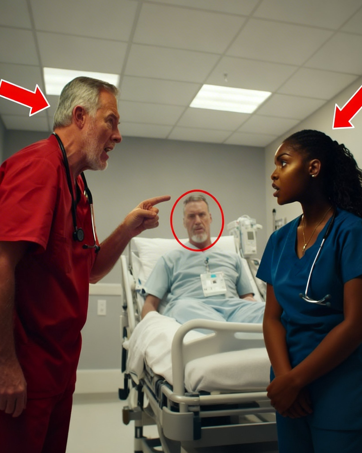 Doctor Humiliates Black Nurse in Front of Patient, Unaware of Who the Patient Really Is…