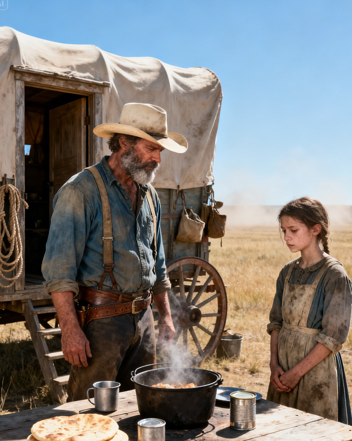 The Most Feared Rancher Let a Homeless Girl In… After One Meal Changed Everything