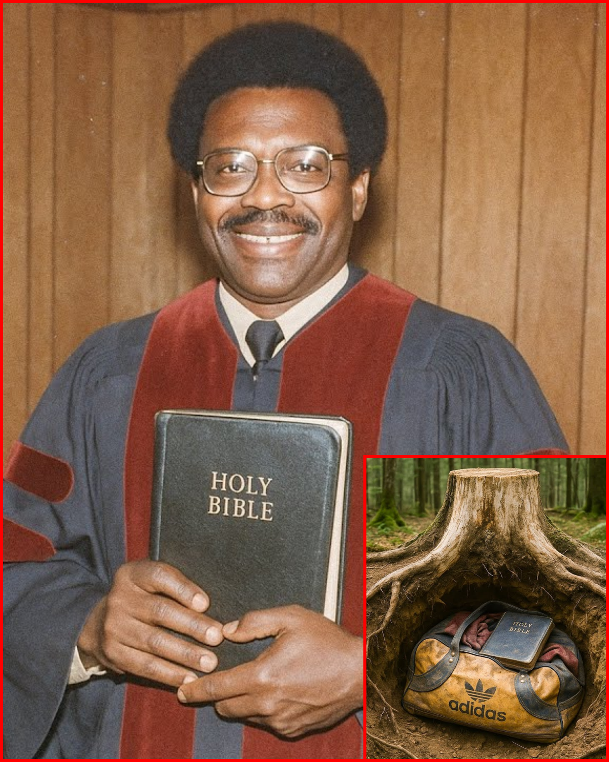 Black Pastor Vanished in 1977 — 25 Years Later a Logger Finds This Under a Tree Stump…