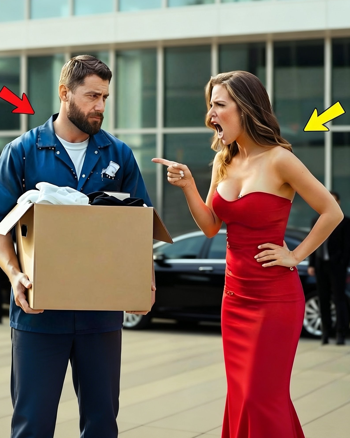 “You’re Fired.” The Millionaire Mocked the Single Dad — Next Day, 4 Black SUVs Rolled In