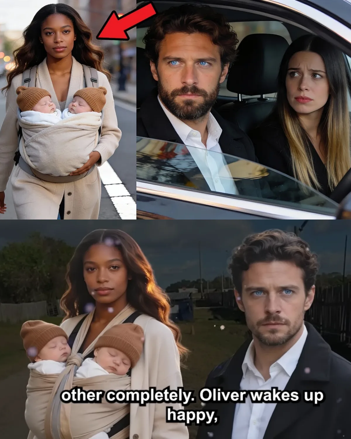 BILIONÁRIO WAS TAKING HIS FIANCÉE HOME—UNTIL HE SAW HIS EX CROSSING THE CROSSWALK WITH TWINS