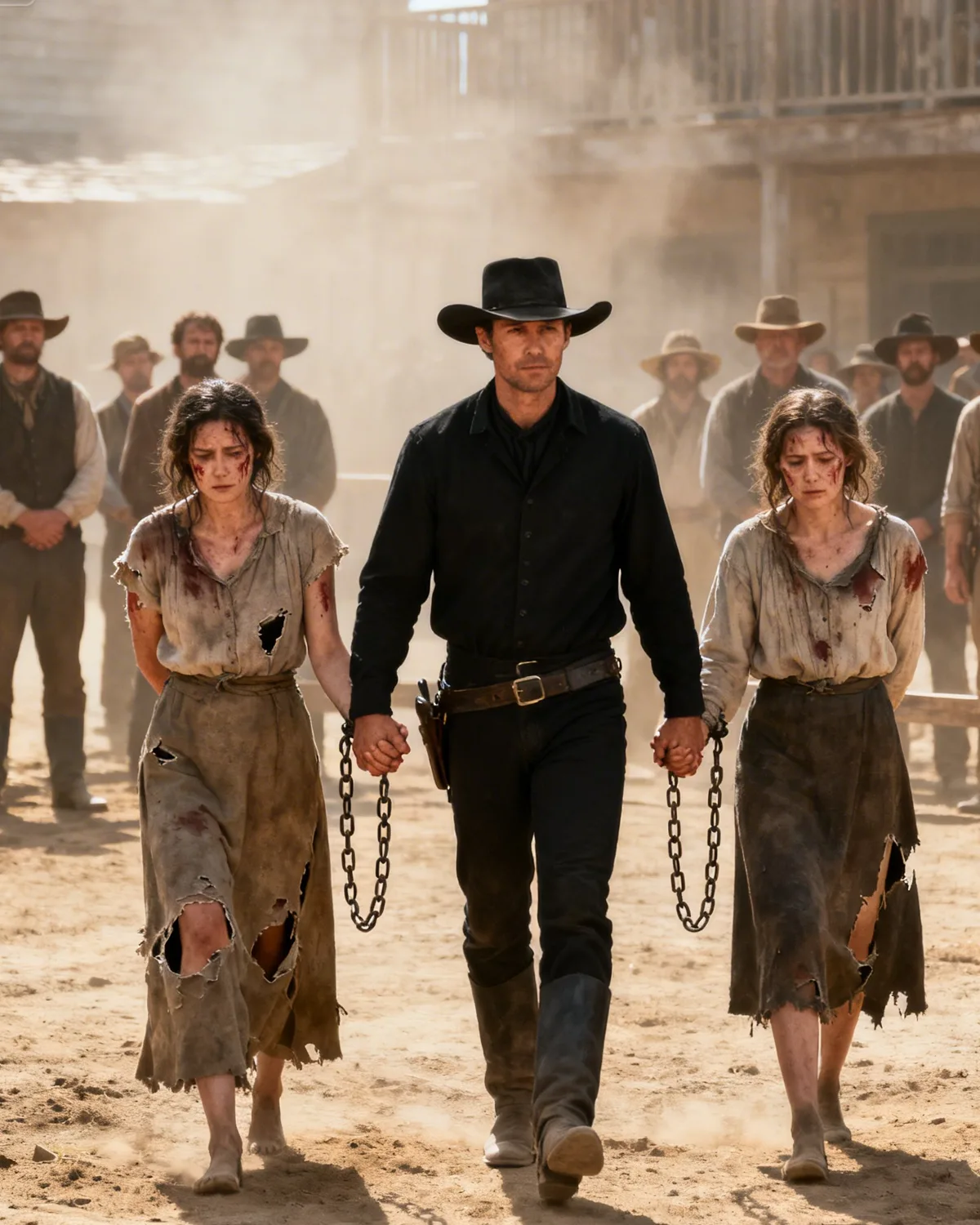 Apache Sisters Sold Like Cattle – Lonely Rancher Who Bought Them Said, “I’ll Take You Home”