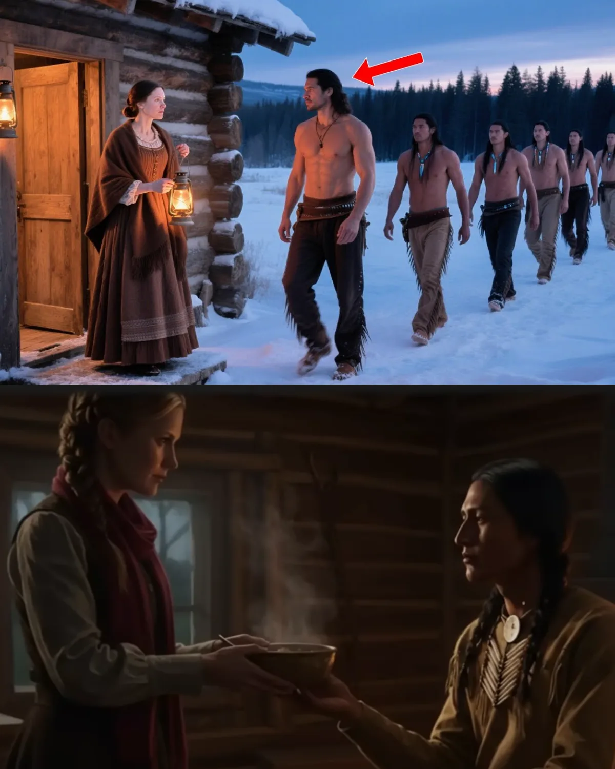 She Lived Alone for Years, Until 7 Massive Comanche Rode In Asking for Shelter, One Fell For Her…