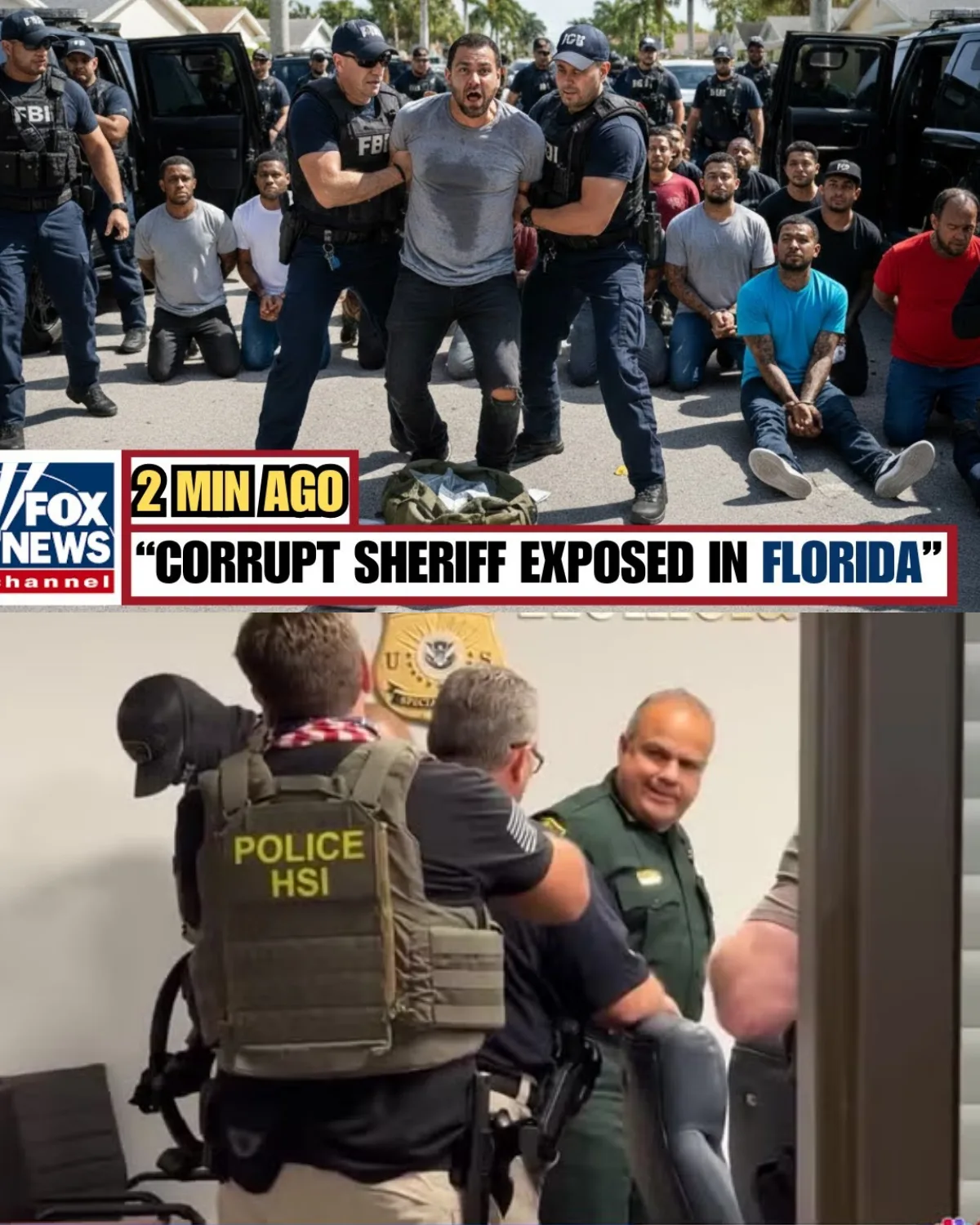 Florida Sheriff Arrested — Federal Investigation Reveals Massive Corruption Scheme