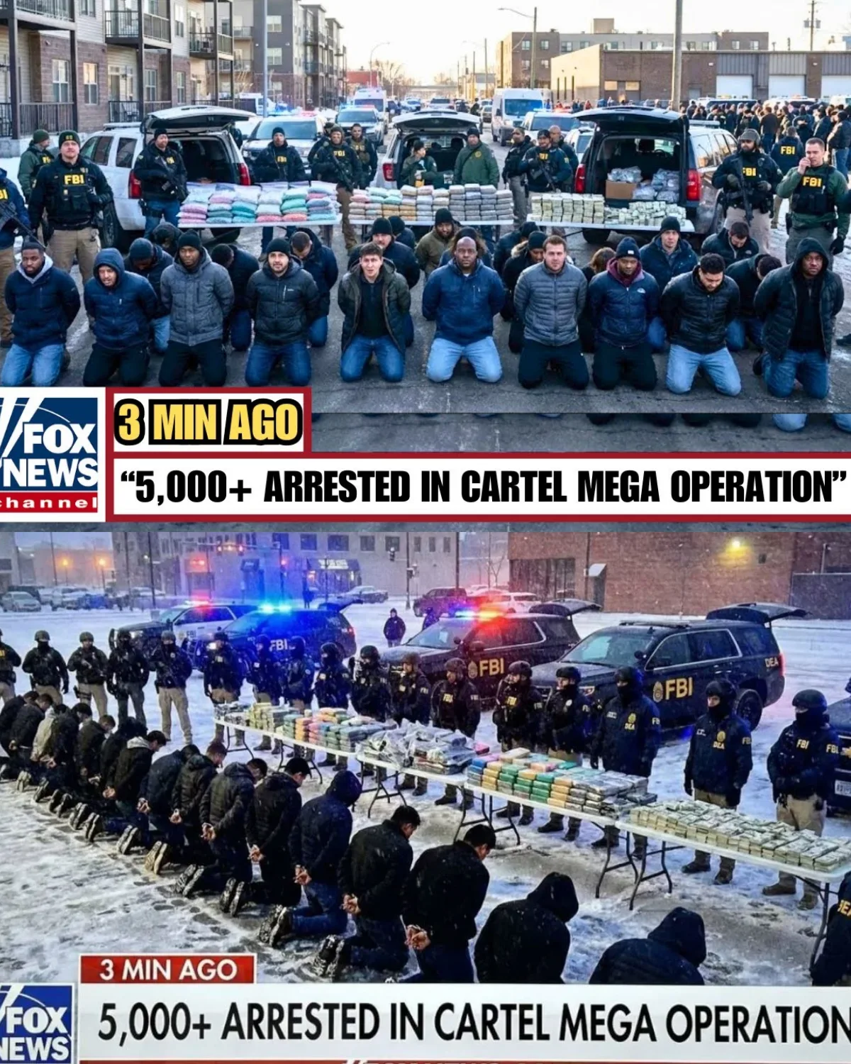 ICE, FBI & DEA Arrested Thousands of Sinaloa & CJNG Hidden Cartel Members in Minneapolis