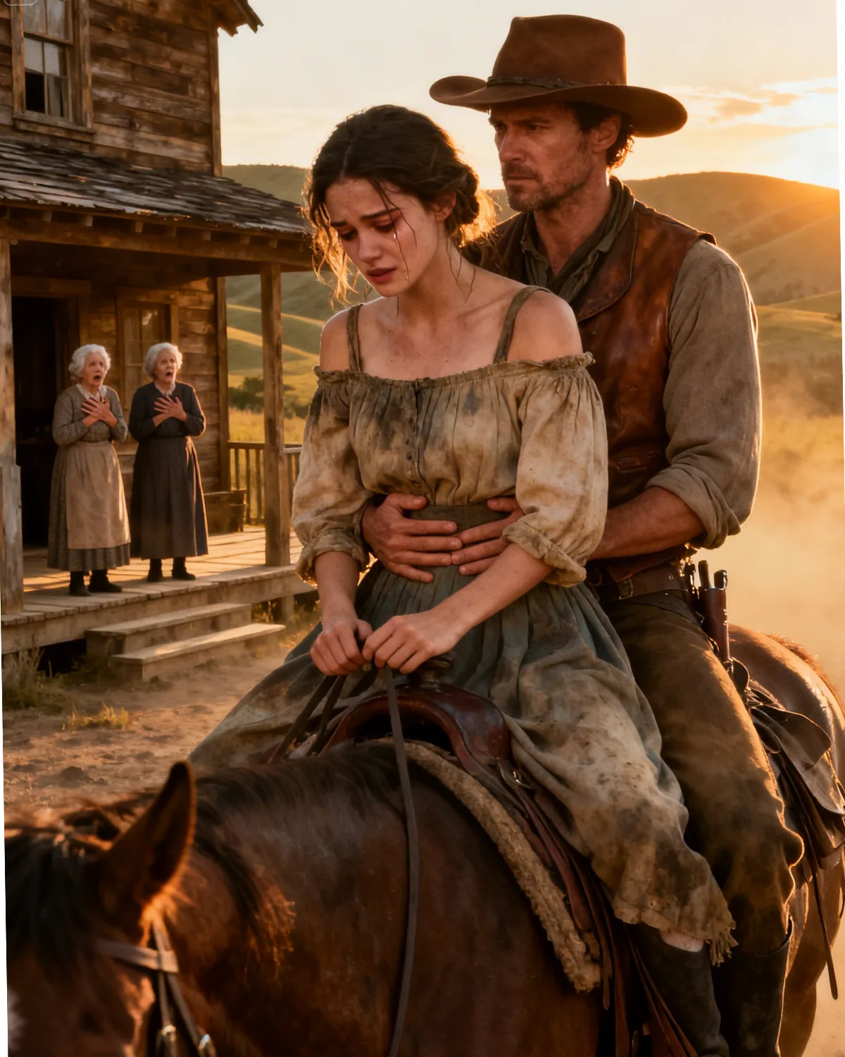 Beaten. Broken. Abandoned… The Cowboy Who Found Her Changed Everything Forever