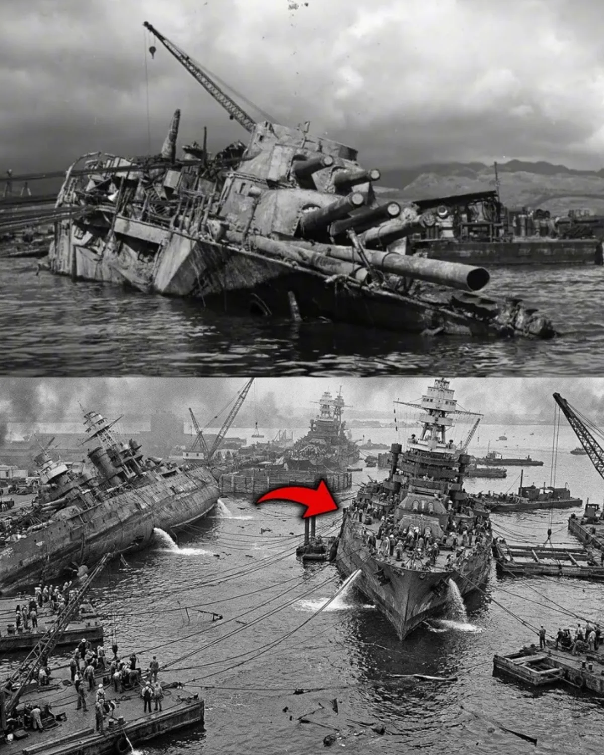 Japan Thought Pearl Harbor Was Destroyed — Until U.S Salvage Teams Fixed It In Record Time