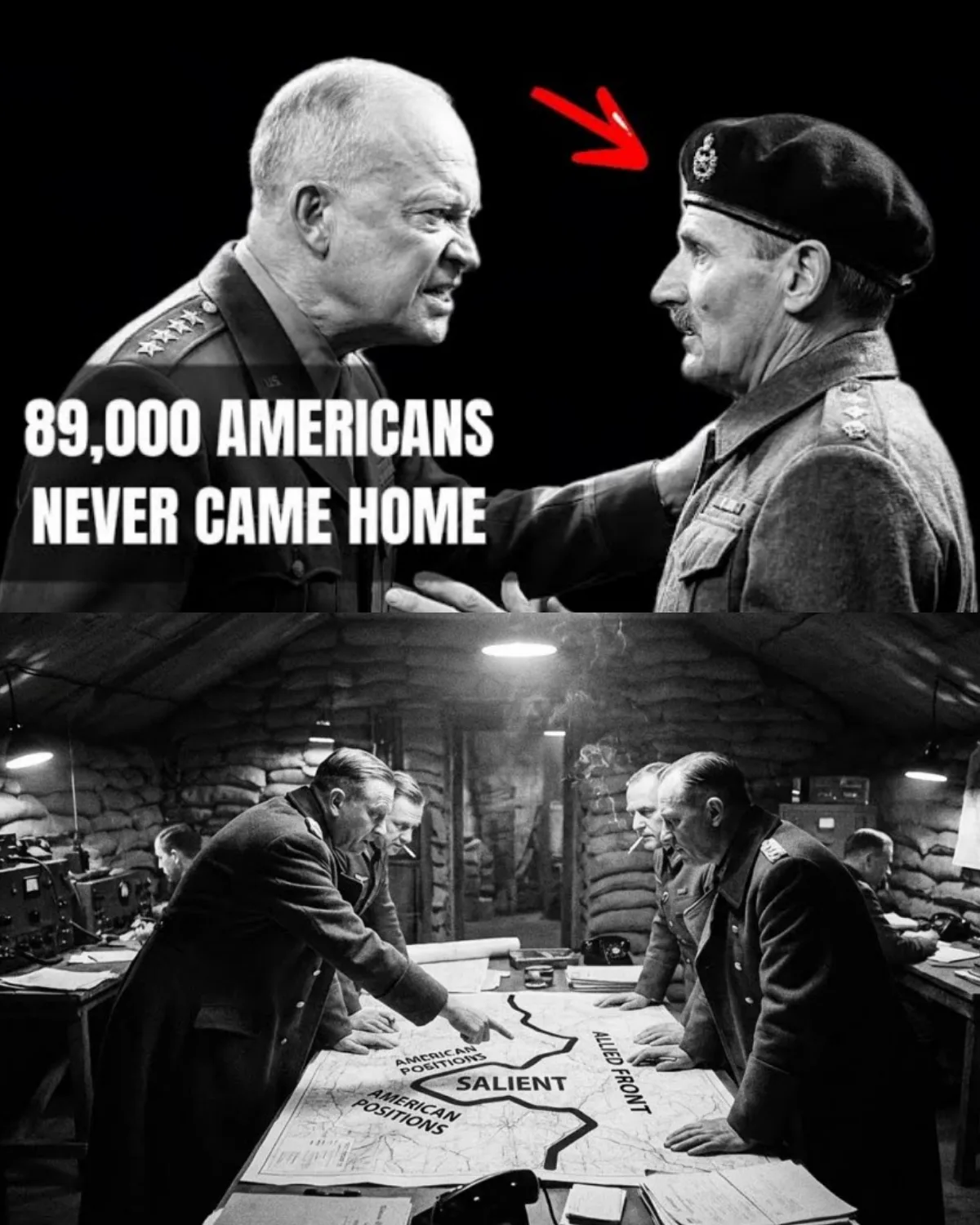 Why Montgomery’s Speech After 89,000 American Casualties Nearly Broke Eisenhower’s Command