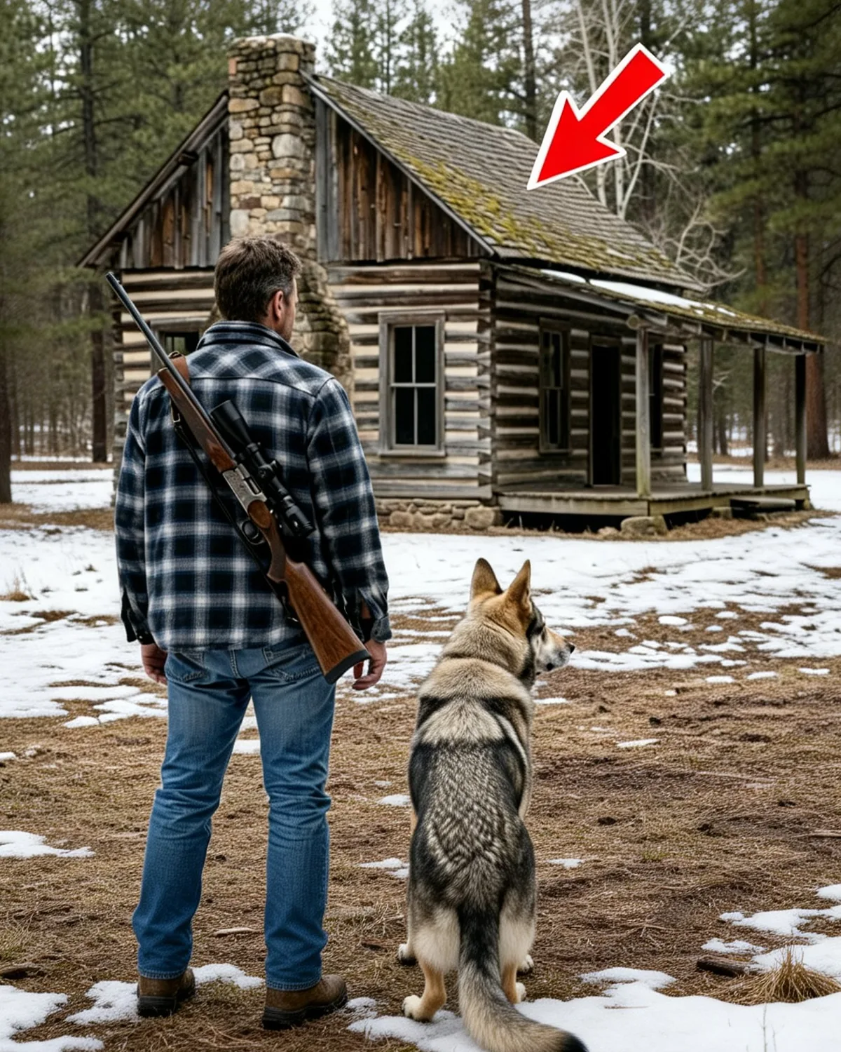 A Veteran Bought a Haunted Cabin for 500 Dollars — Then His Dog Found a Secret No One Dared to Open