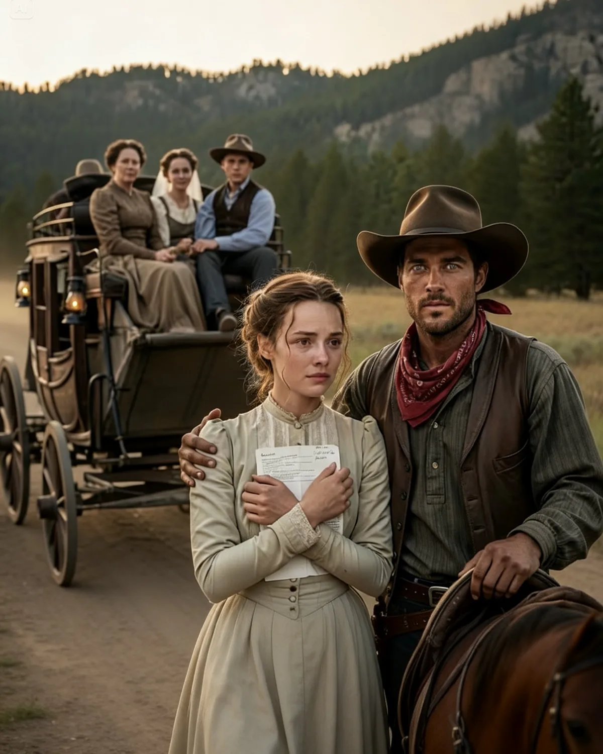 She Was Being Sent To Marry Her Dead Sister’s Husband, A Cowboy Said “That’s Not Right”