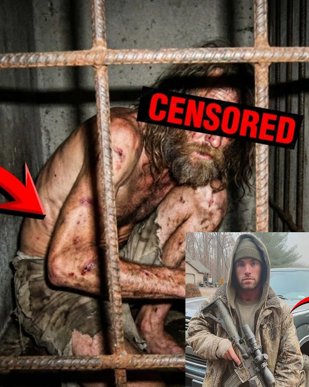 Hunter Vanishes in Alaska: Found 6 Months Later in Dog Cage Eating Raw Meat from a Bowl