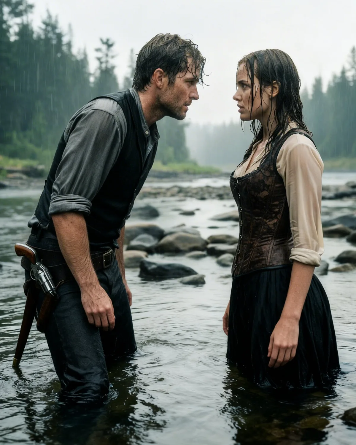 “Will You Stay If I Undress?” — The Widow’s Whisper That Changed a Cowboy’s Life Forever