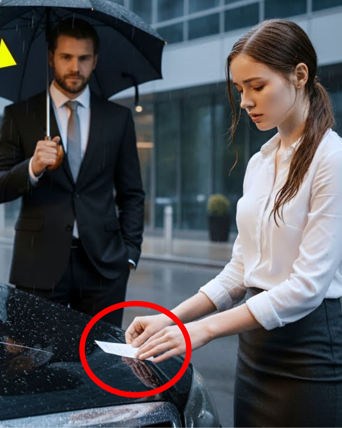 A Shy Girl Left a Note on a Scratched Car—Not Knowing It Belonged to the CEO Himself