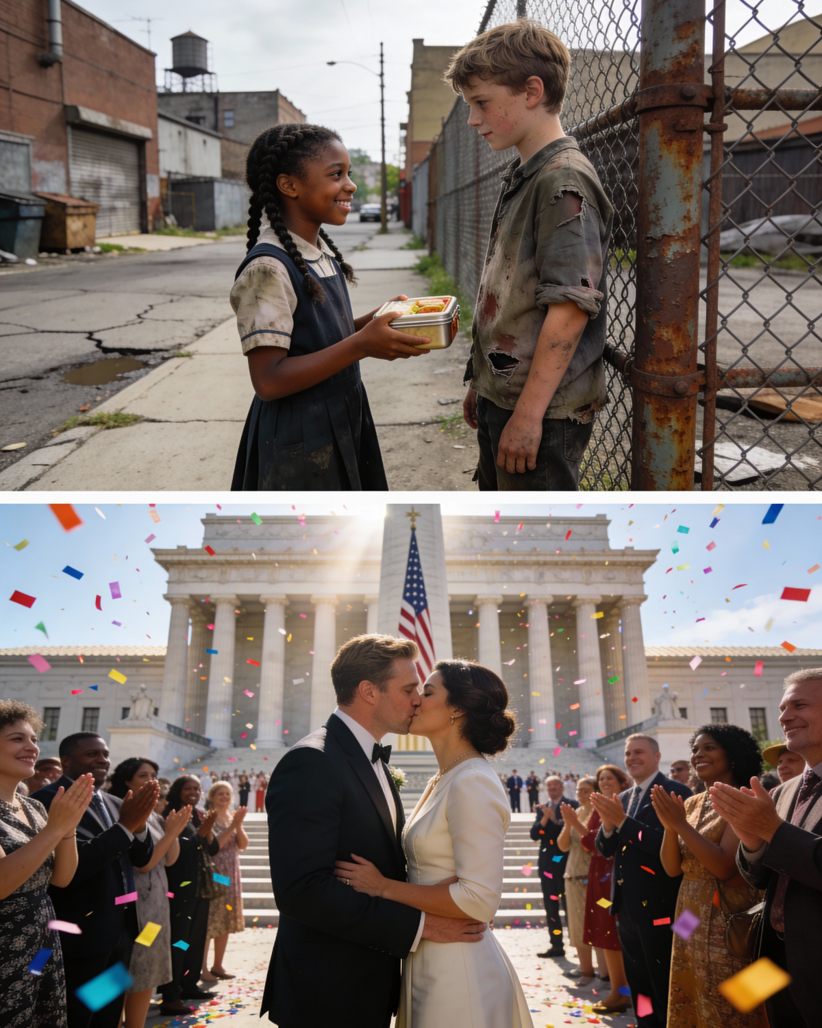 Poor Boy Promised “I’ll Marry You When I’m Rich” to Black Girl Who Fed Him