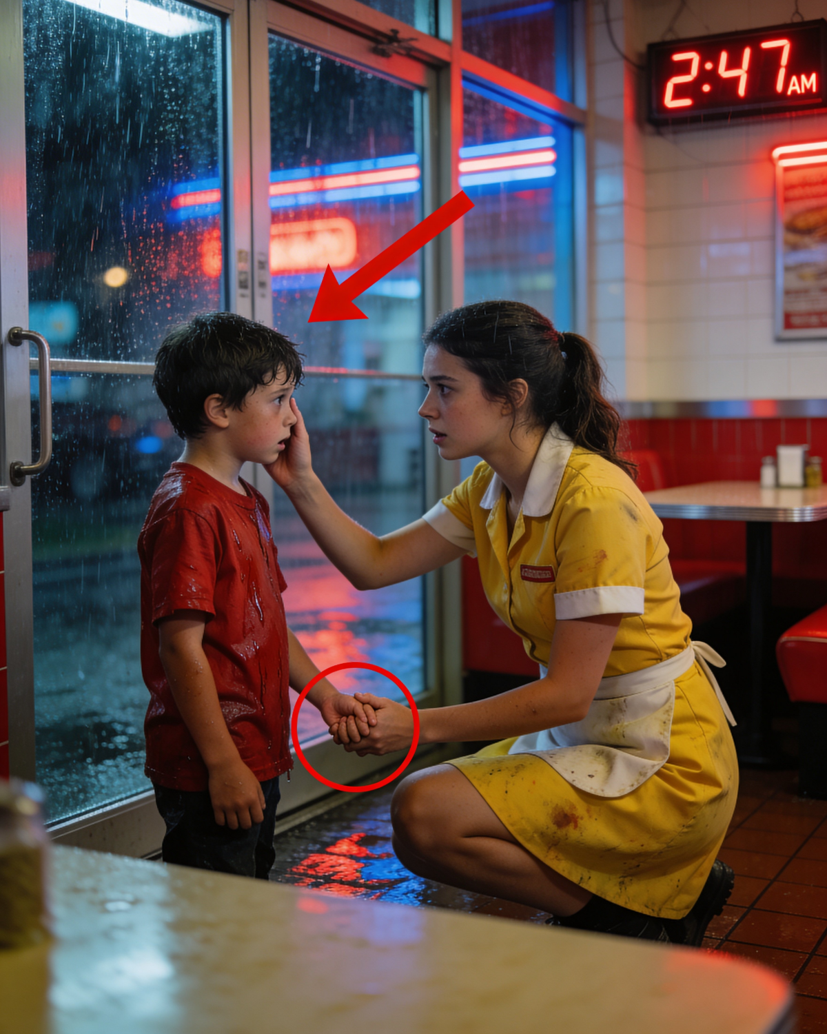 “Can You Walk Me Home?” A Little Boy Asked—The Poor Waitress Didn’t Know He Was a Mafia Boss’s Heir