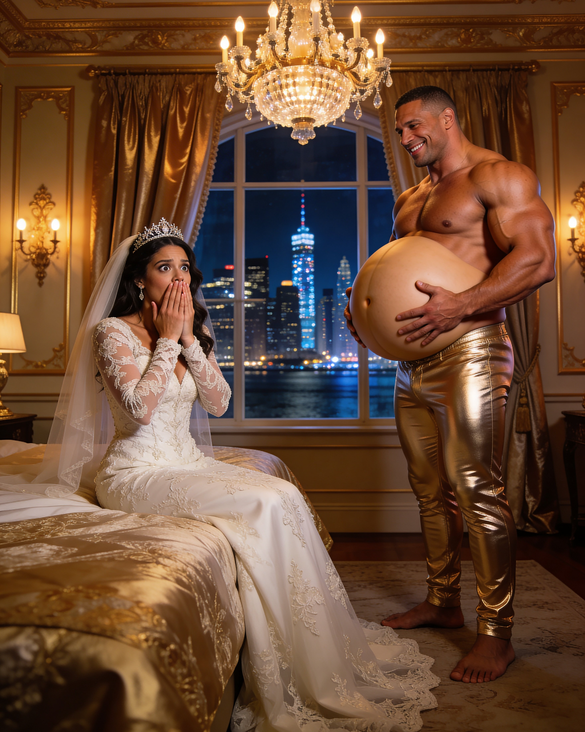 SHE WAS FORCED TO MARRY THE “PIG BILLIONAIRE” TO PAY OFF HER FAMILY’S DEBTS — BUT ON THE NIGHT OF THEIR ANNIVERSARY, SHE SCREAMED WHEN HE REMOVED HIS “SKIN,” REVEALING THE MAN EVERYONE DREAMED OF