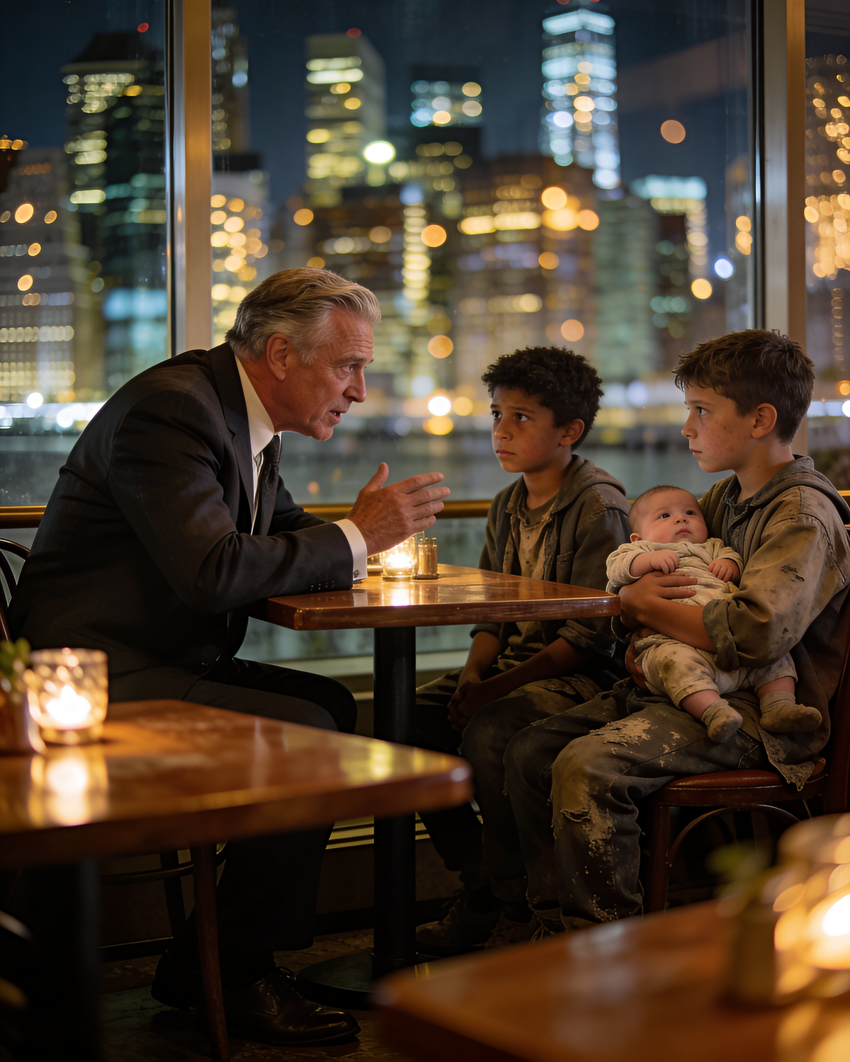 HE ASKED FOR NOTHING BUT LEFTOVERS… BUT THE MILLIONAIRE SAW THE ONE THING NOBODY ELSE NOTICED