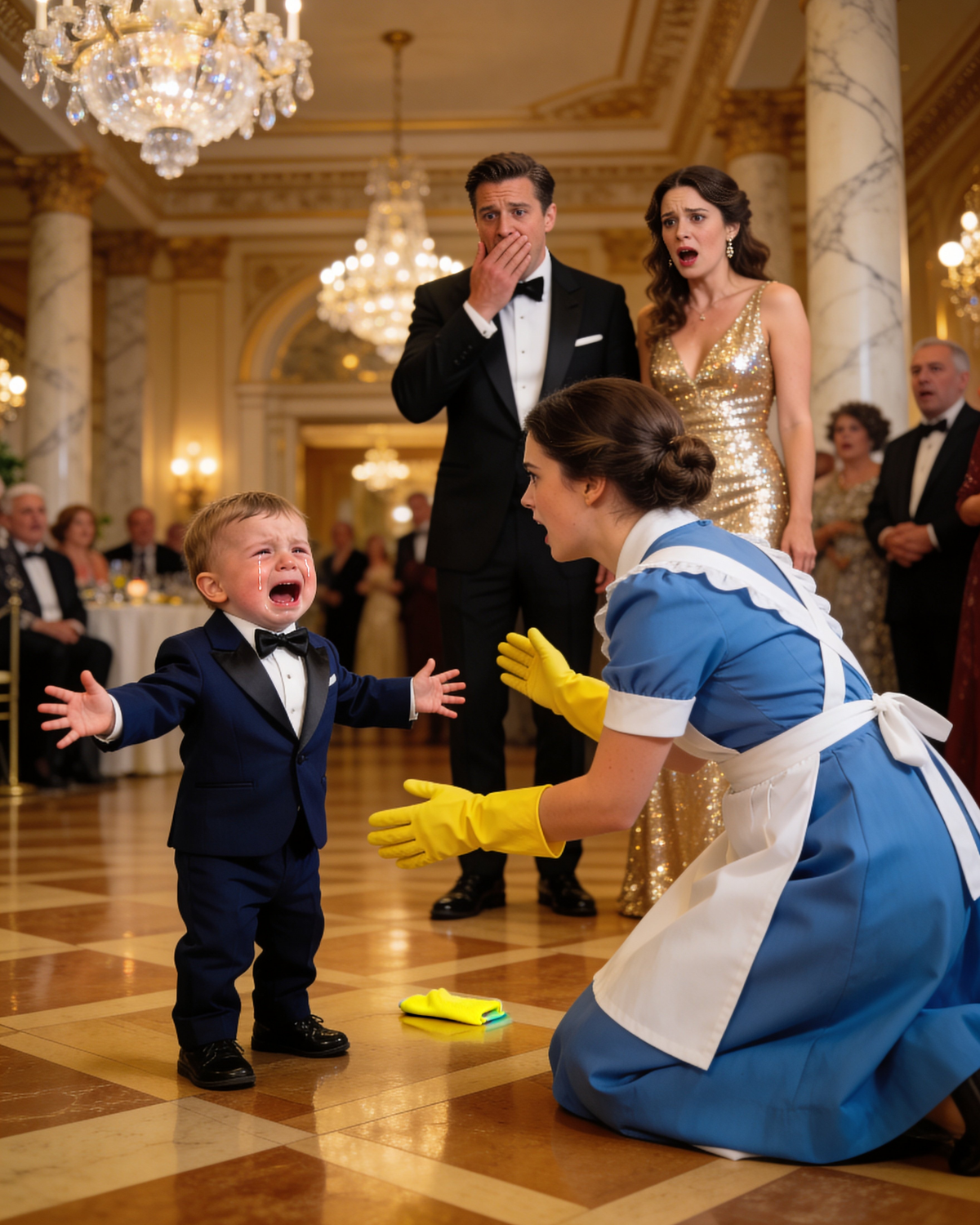 The boy who had remained silent broke the silence and revealed the hidden truth of the Santillán family.