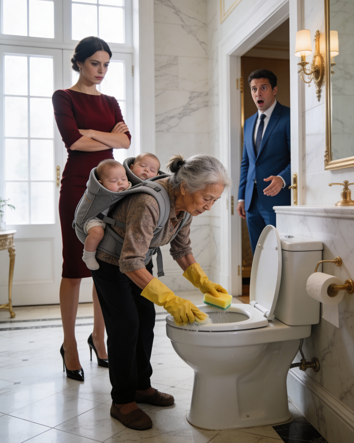 The Millionaire’s Mother Suffered Pain Every Day Until He Came Home and Saw What His Wife Was Doing