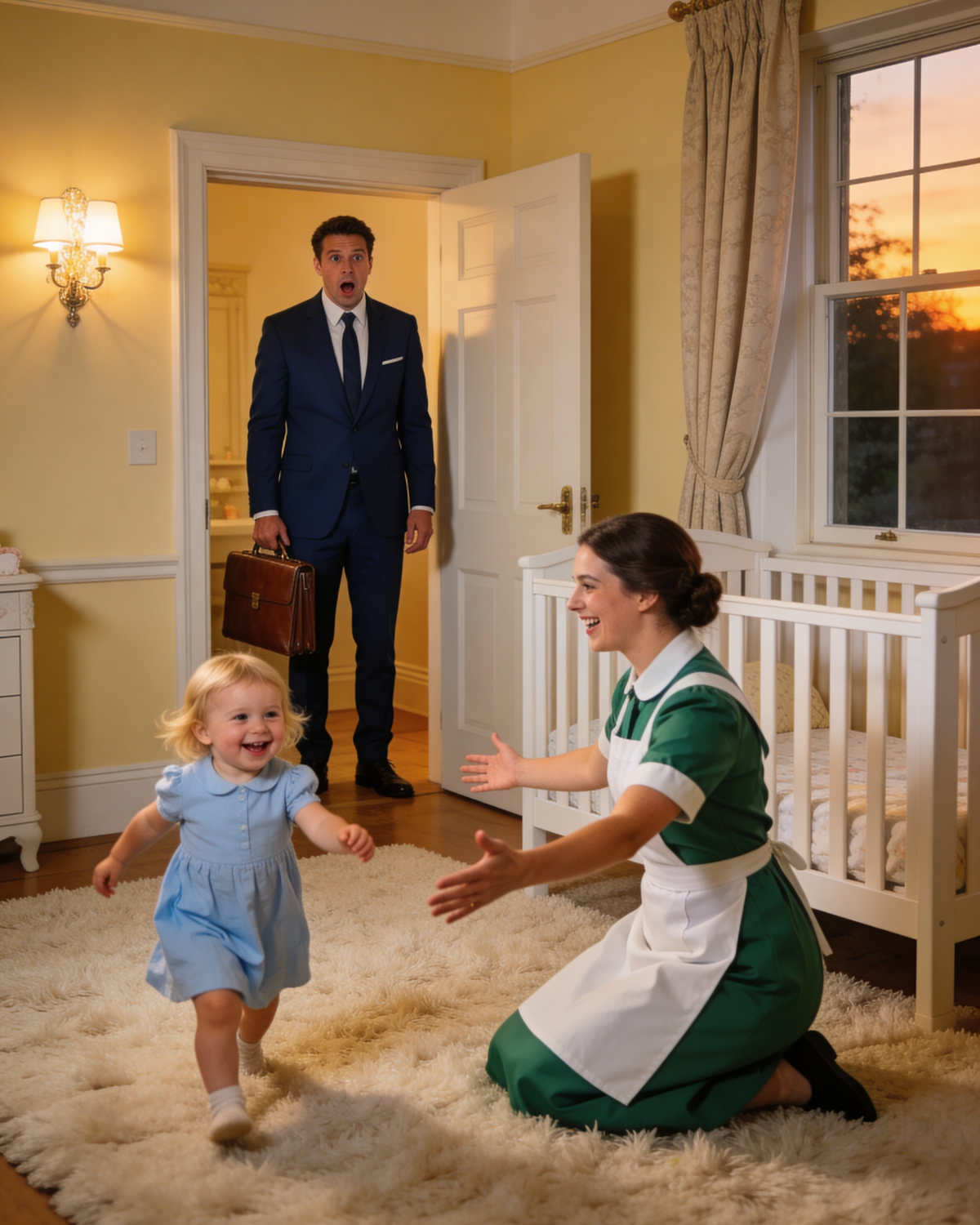 The billionaire’s oldest daughter had never taken a single step. Until the day he caught the maid doing something impossible.