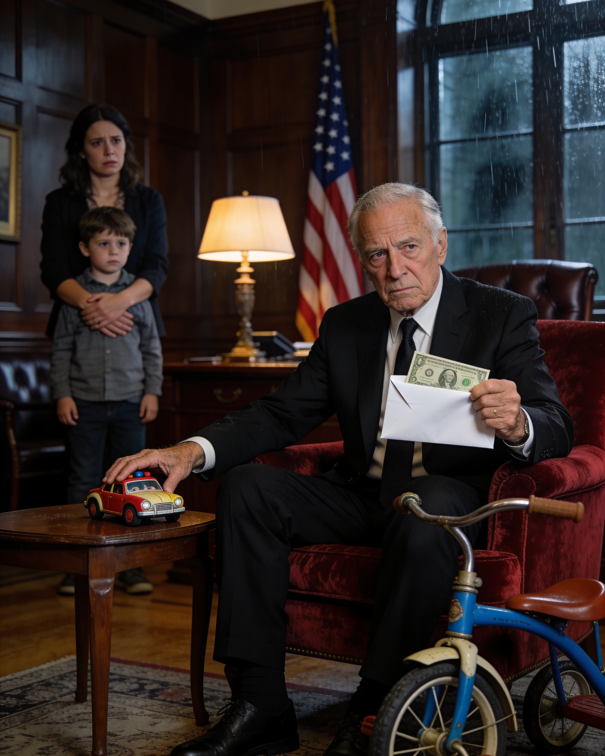 A billionaire pretended to be asleep to test his maid’s son, and what the boy did next left him frozen in shock.