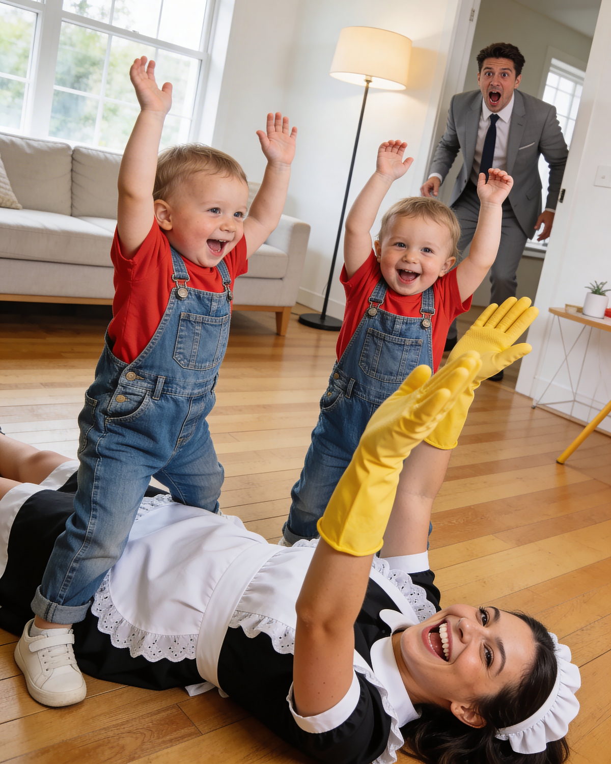 Millionaire Left on Purpose to Watch the Truth—But Found What the Nanny Was Doing With His Children