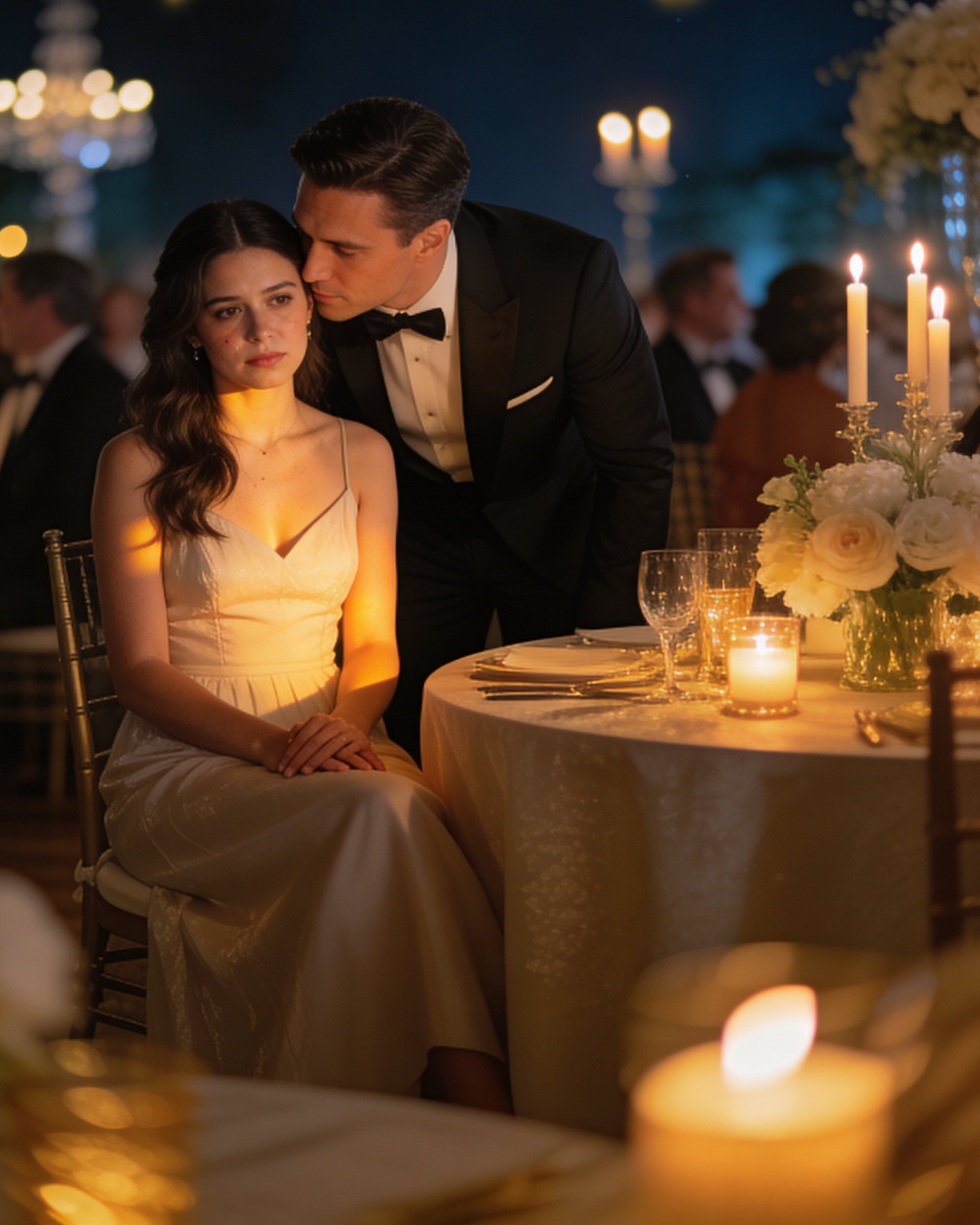 Single Mom Sat Alone at a Wedding… Then Her CEO Whispered, “Be My Wife Tonight”