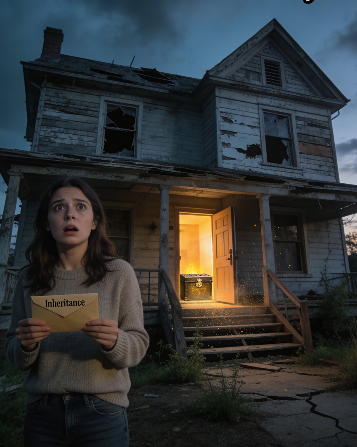 They Gave Her a Ruined House Instead of an Inheritance — What She Found Inside Shocked Everyone