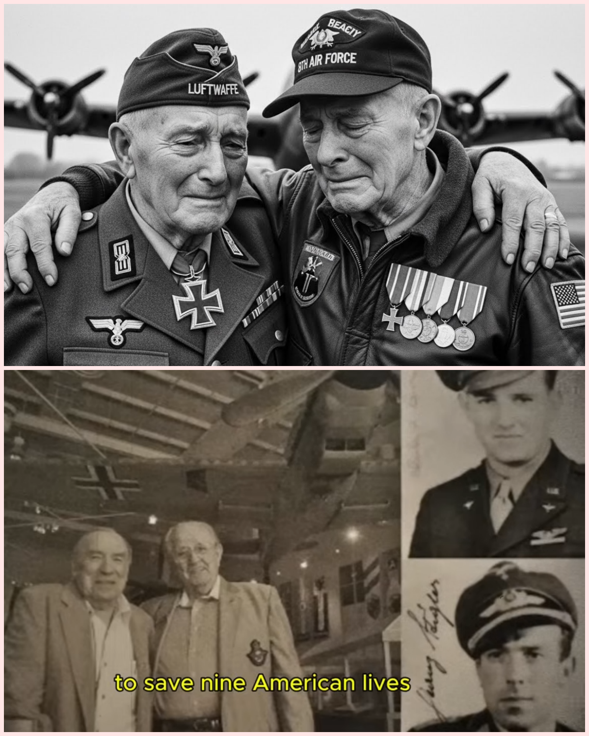 When This German Ace Saved 9 Americans — One Became His Brother for Life