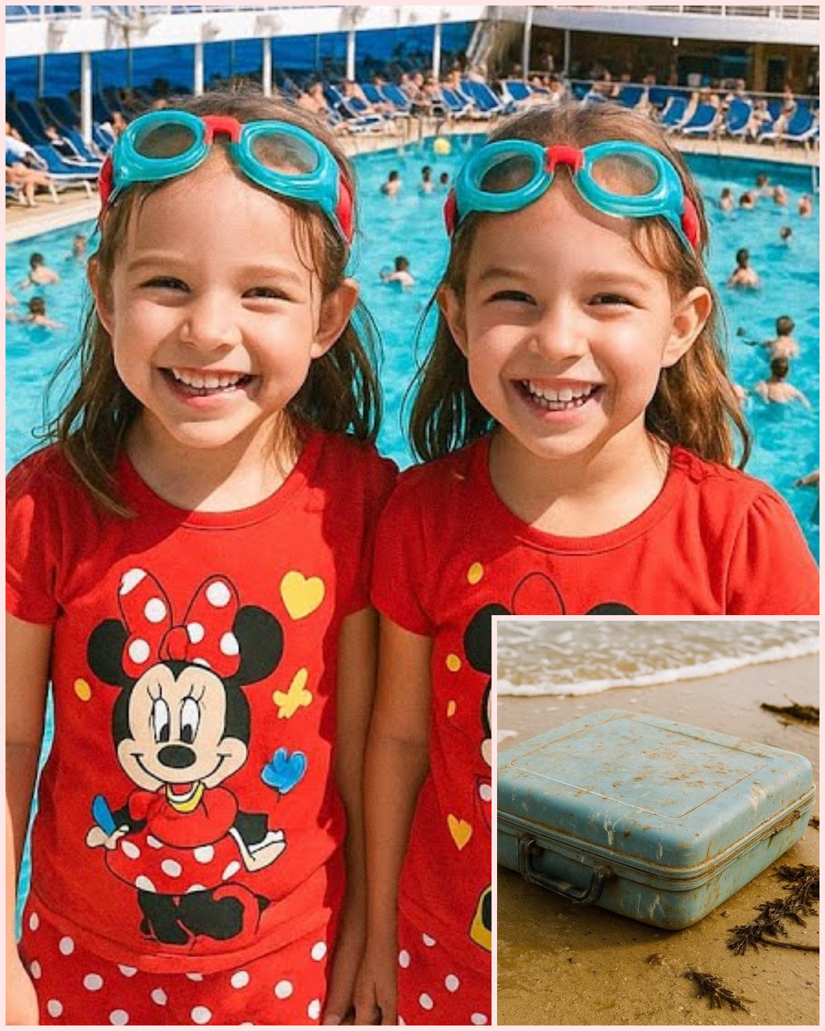 Twins Vanished on Cruise Ship, 10 Months Later a Suitcase Washes Up on Shore…