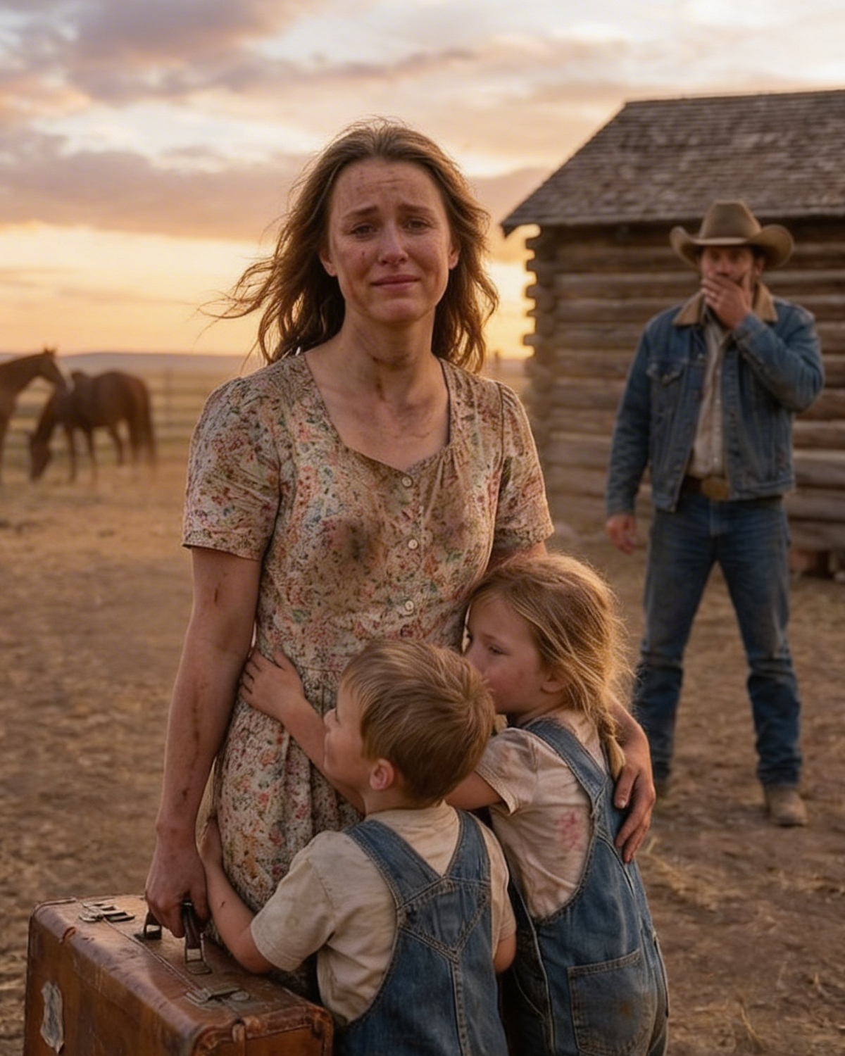 Forced to Marry a Silent Rancher at 18 … But His Twin Children Changed Everything