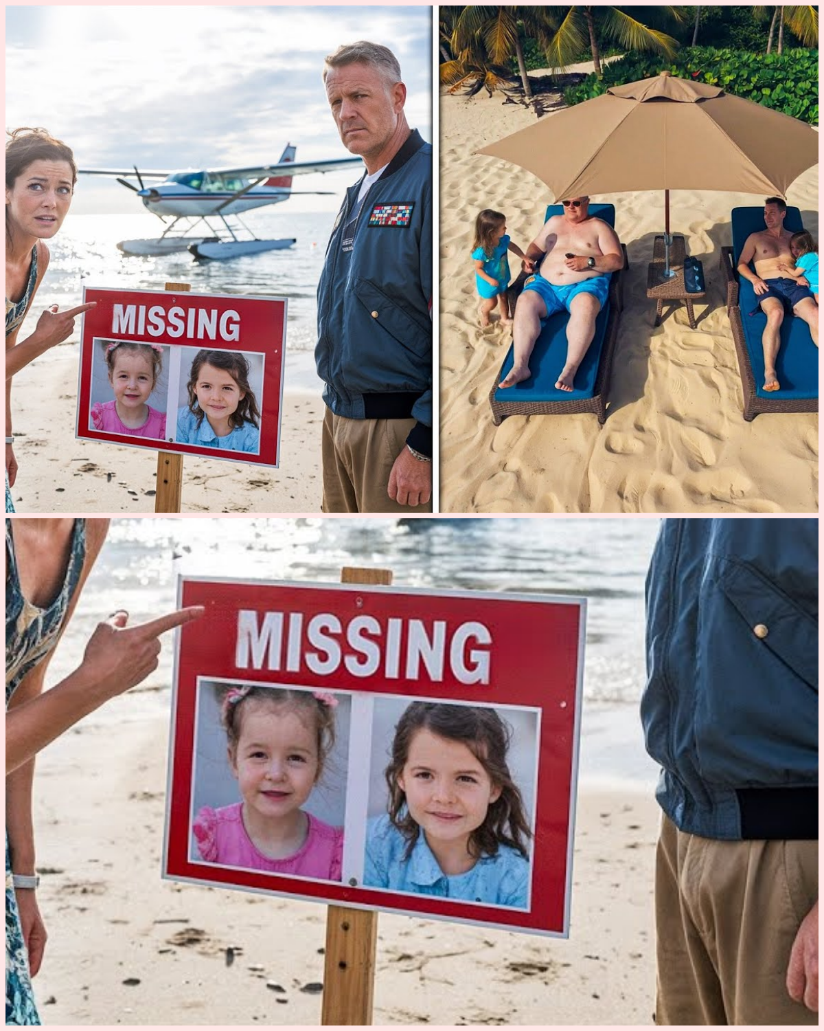 Girls Vanished on Beach, 8 Months Later a Pilot Spotted an Uninhabited Island and Saw…