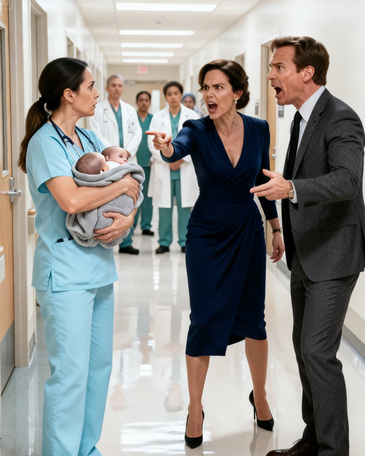 “I invited you to the wedding because she demanded it. She wanted proof you were completely out of my life. But when I told her you’d just given birth…”