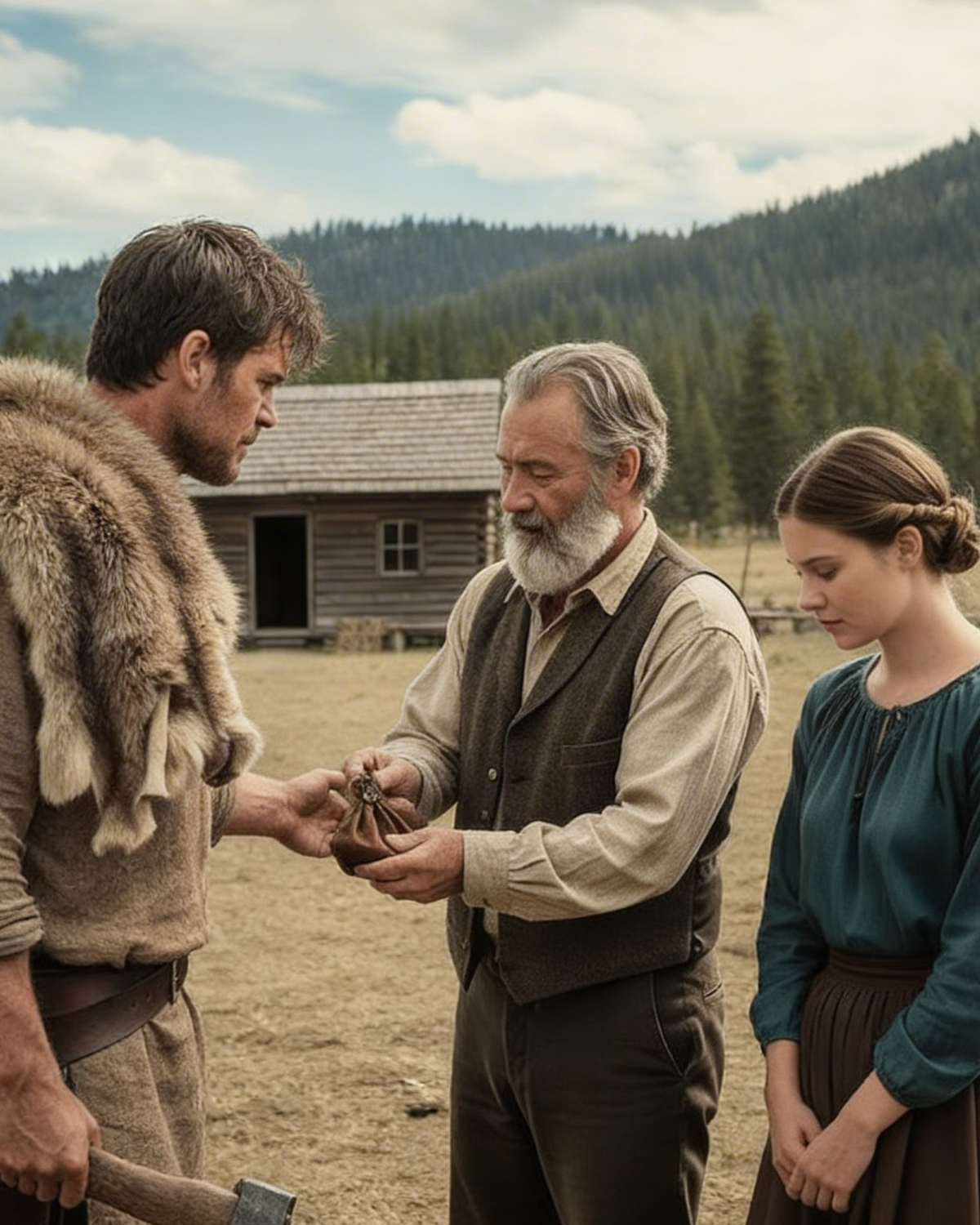 Sold by Her Own Family… Until a Mountain Man Claimed Her