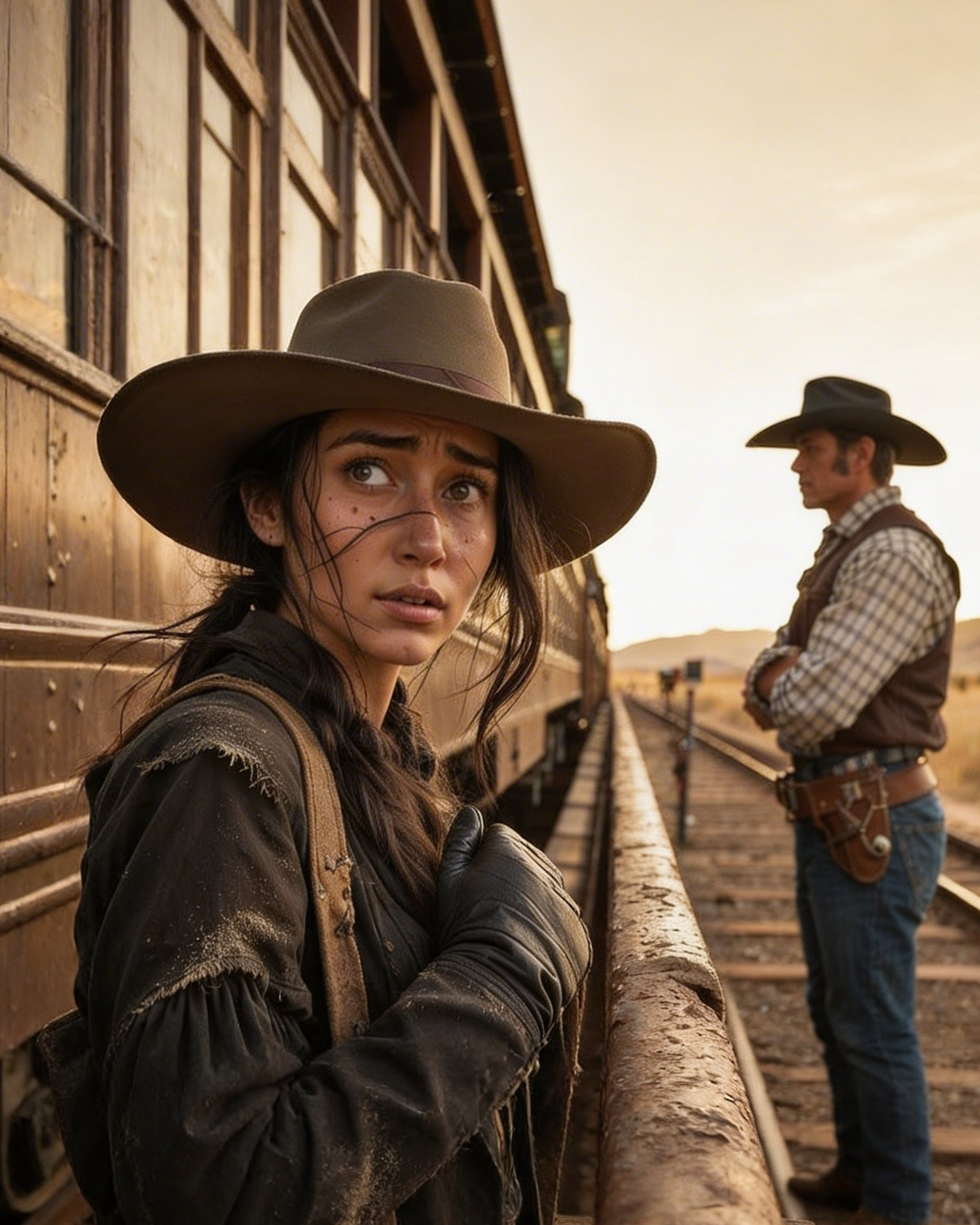 He Never Wanted a Mail-Order Bride, Until He Saw Her Step Off the Train with a Tear in Her Eye