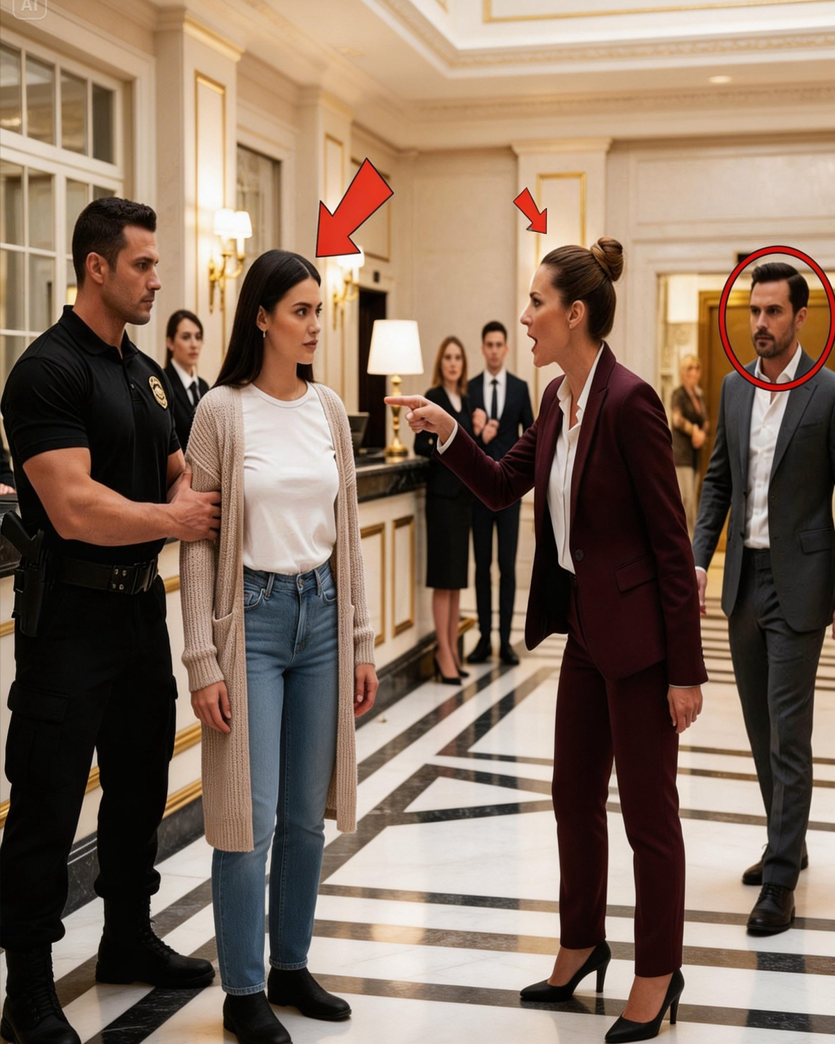 Simple Woman Denied a Room at Her Own Hotel — Minutes Later, Her Billionaire Husband Fired Everyone!