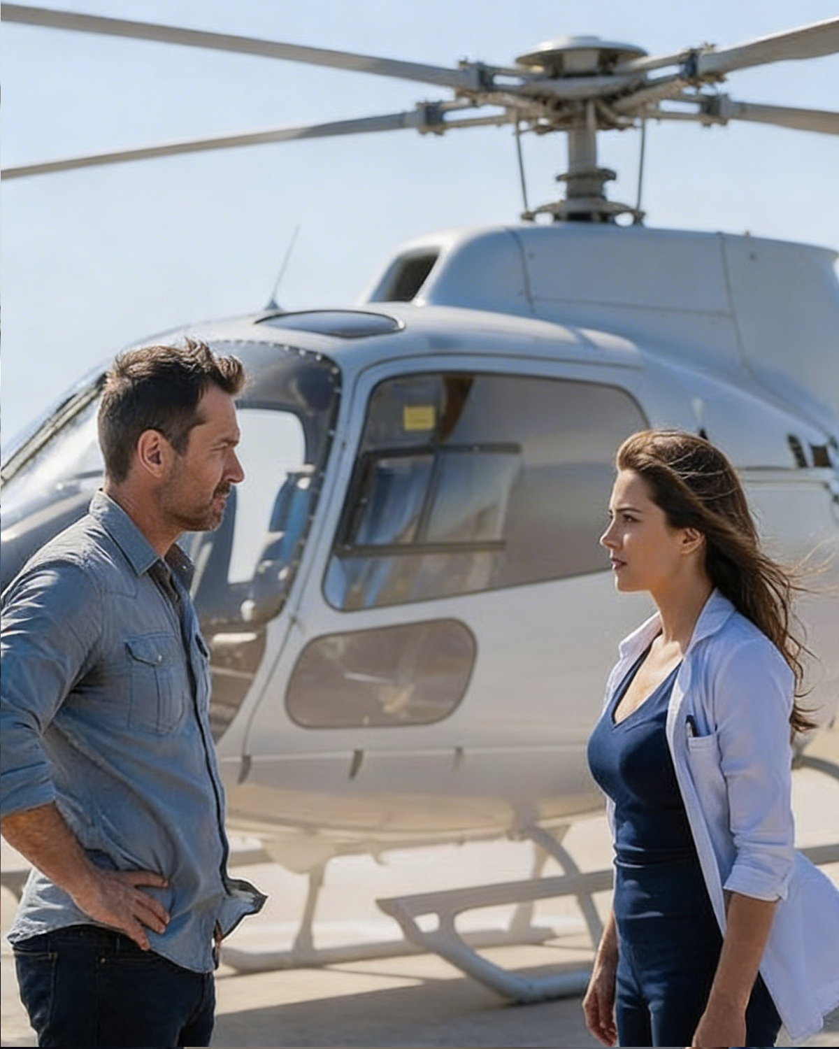 Single Dad Was Fired and Walking Home — Until Two Helicopters Landed Shouting “Where’s the Doctor!”